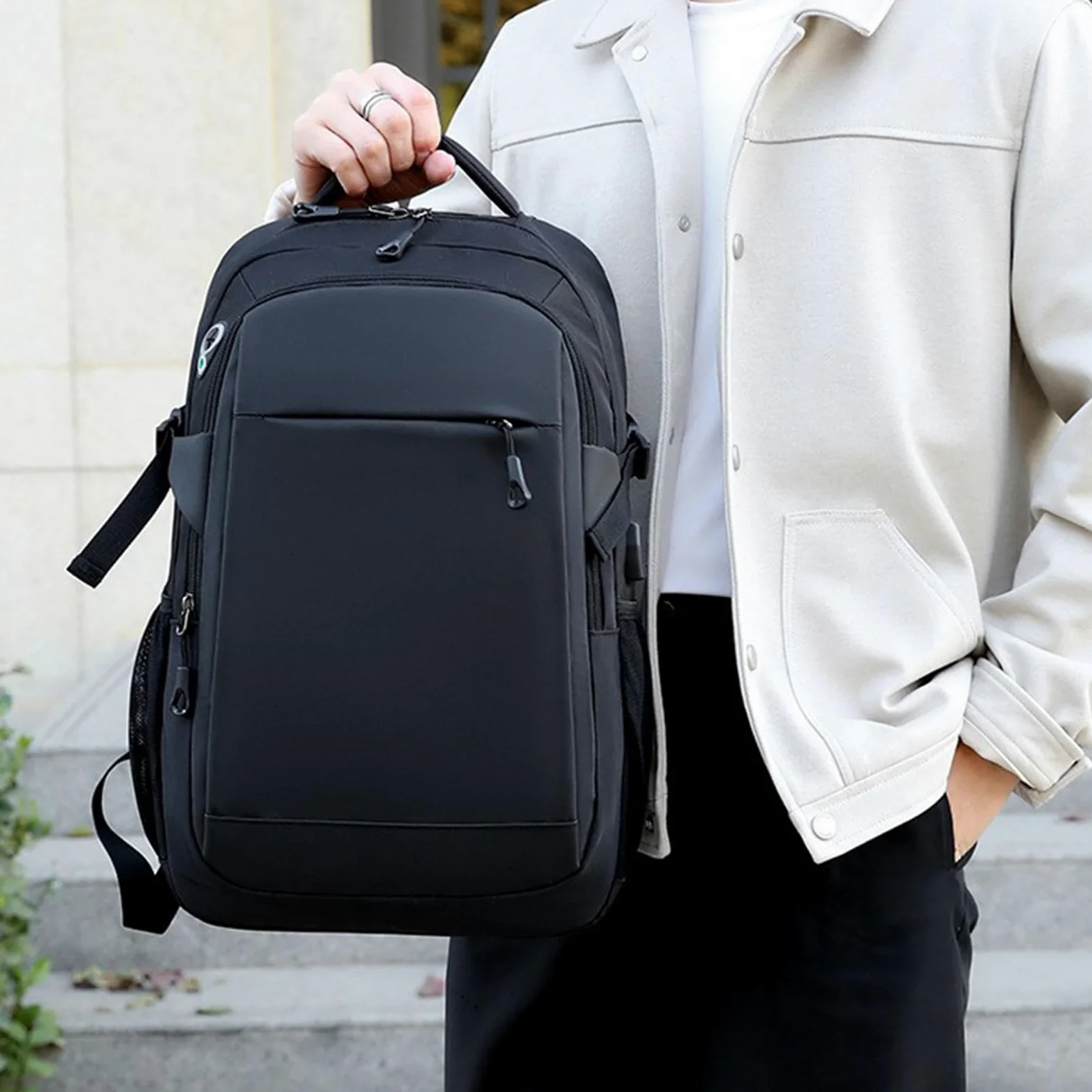 Zaino Per Computer Portatile Borsa Da Viaggio Traspirante | Zaino Universitario Traspirante Per Professionisti Business Ufficio Viaggiatori Giocatori Insegnanti Caffè Biblioteche