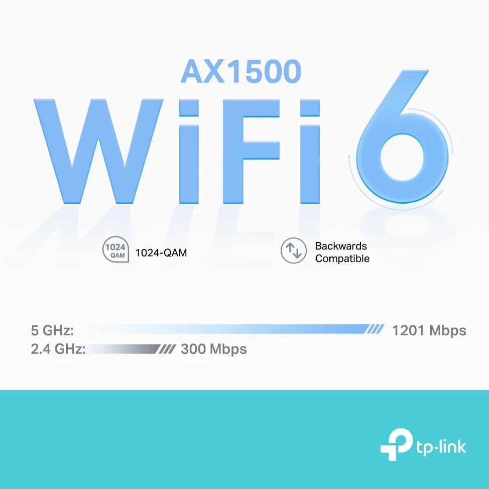TP-Link Deco X10 AX1500Mbps Sistema WiFi 6 a rete dual-band per tutta la casa, amplificatore WiFi basato su AI, 2 porte Gigabit, copertura fino a 3900 m², collega fino a 120 dispositivi, gioco e 4K