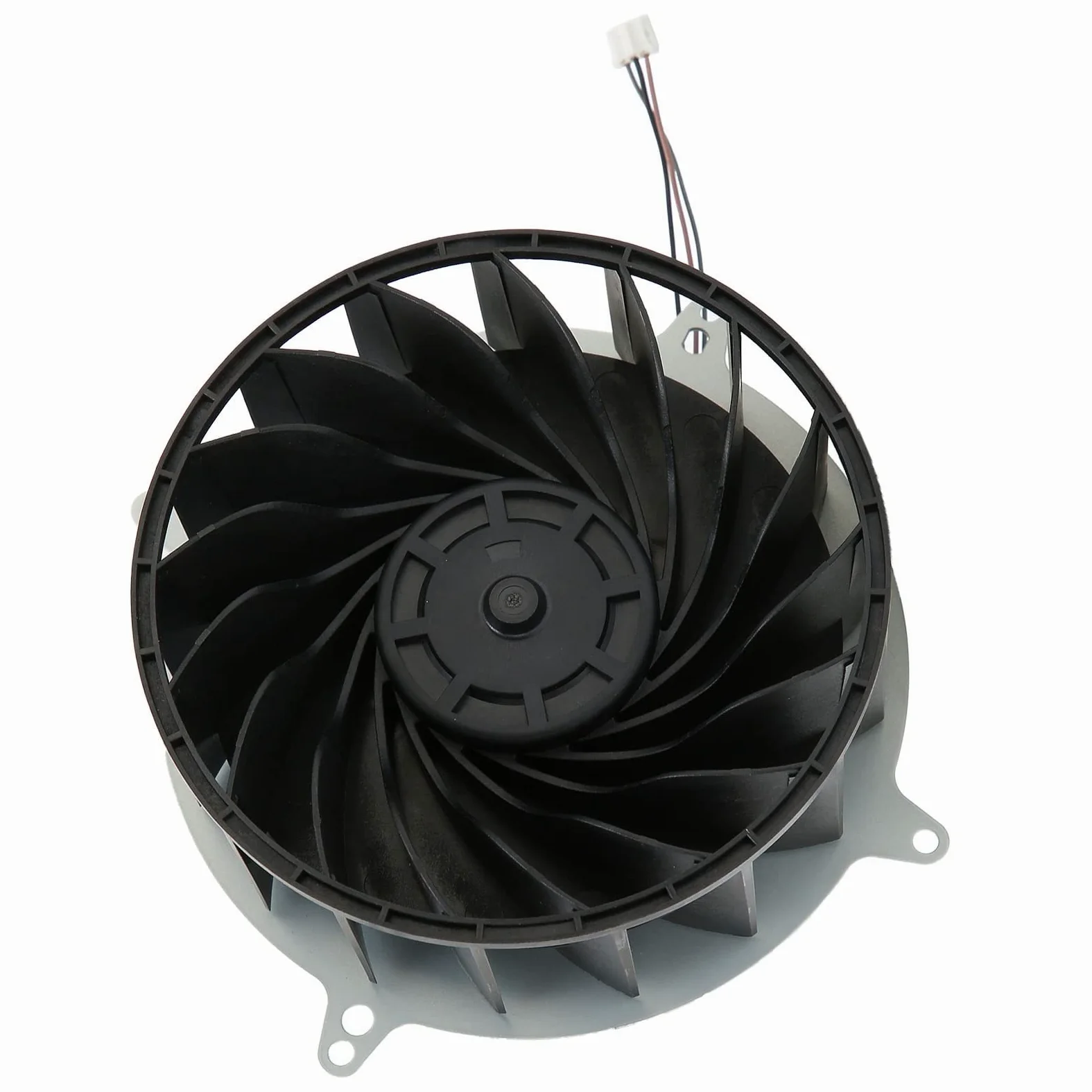 Ventola di Raffreddamento per Console, Ventola di Raffreddamento Interna 12V 1.9A di Ricambio 17 Lame per Console di Gioco Cooler per 5