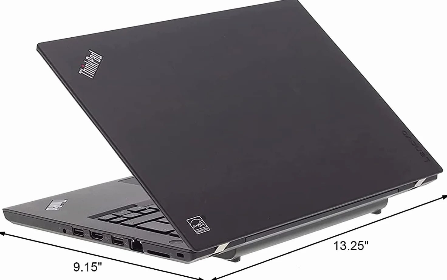 Lenovo Thinkpad T470 Business Laptop 14" (1366x768), Intel Core i7-6500U, 8 GB RAM, SSD da 256 GB, tastiera US QWERTY Windows 11 Pro (ricondizionato)