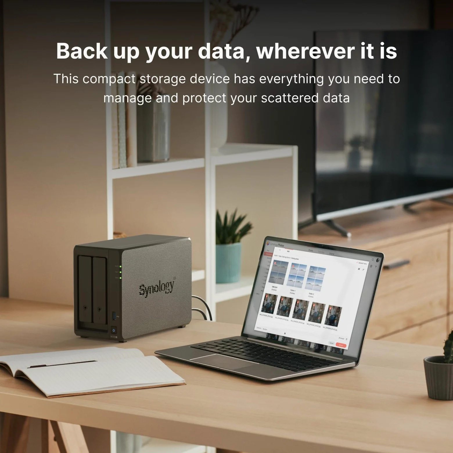 Synology DiskStation DS723+ a 2 alloggiamenti (senza disco)