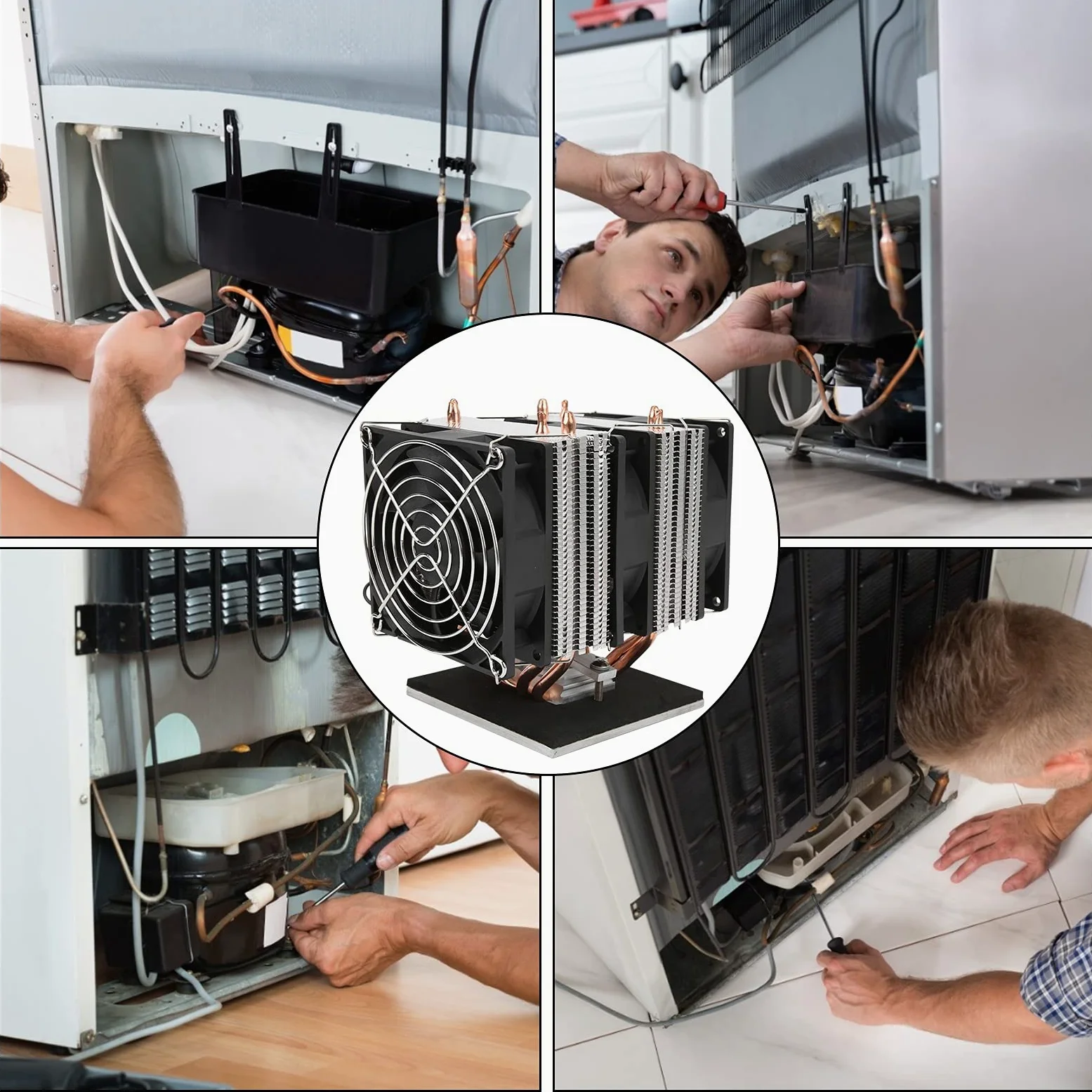 Dispositivo di raffreddamento Peltier, dispositivo di raffreddamento termoelettrico, di raffreddamento a refrigerazione termoelettrica
