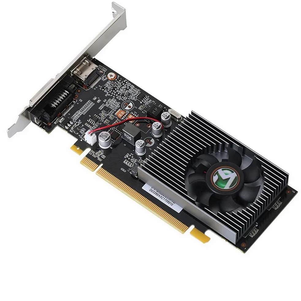 Scheda Video MAXSUN Nvidia GEFORECE GT 1030 2GB GDDR5 64-bit Scheda grafica a basso profilo GPU PCIe 3.0 DirectX 12 ITX HDCP Ready