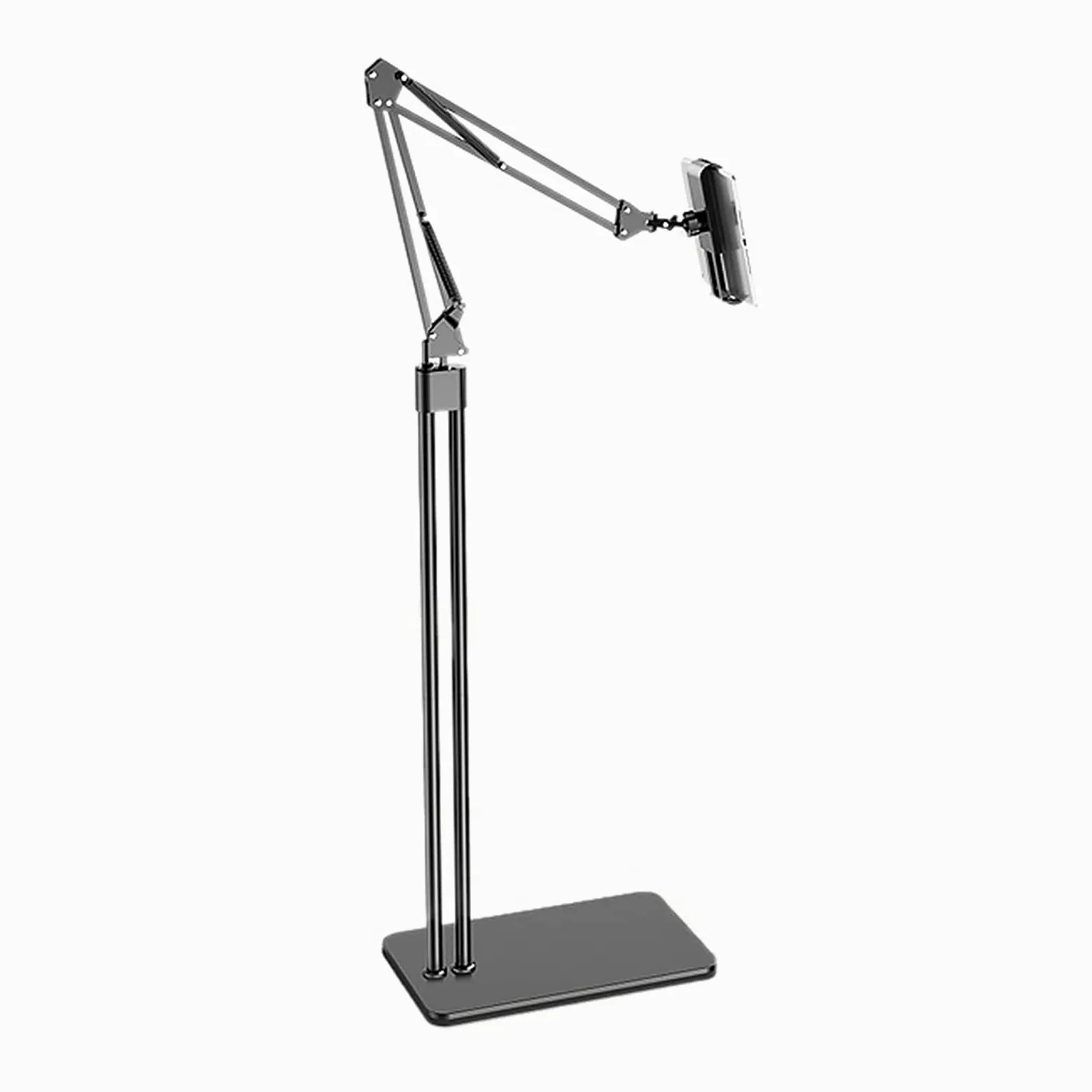 Supporto da pavimentoSupporto per telefonoSupporto per Tablet Supporto da Pavimento Universale Regolabile Supporto Regolabile in Altezza Compatibile con iPad Switch e telefoni da 4,6'' a 10,