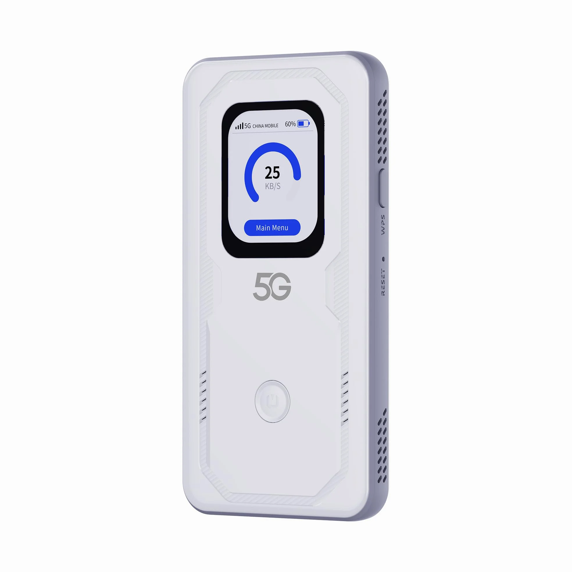 Mobile WiFi 6 Schermo Touch Portatile Hotspot 5G LTE Sim Router 2Gbps,6000mAh Batteria Ricaricabile, Modem USB wireless,Senza Configurazione,per Viaggio e sul Lavoro.non navigare, modifica APN