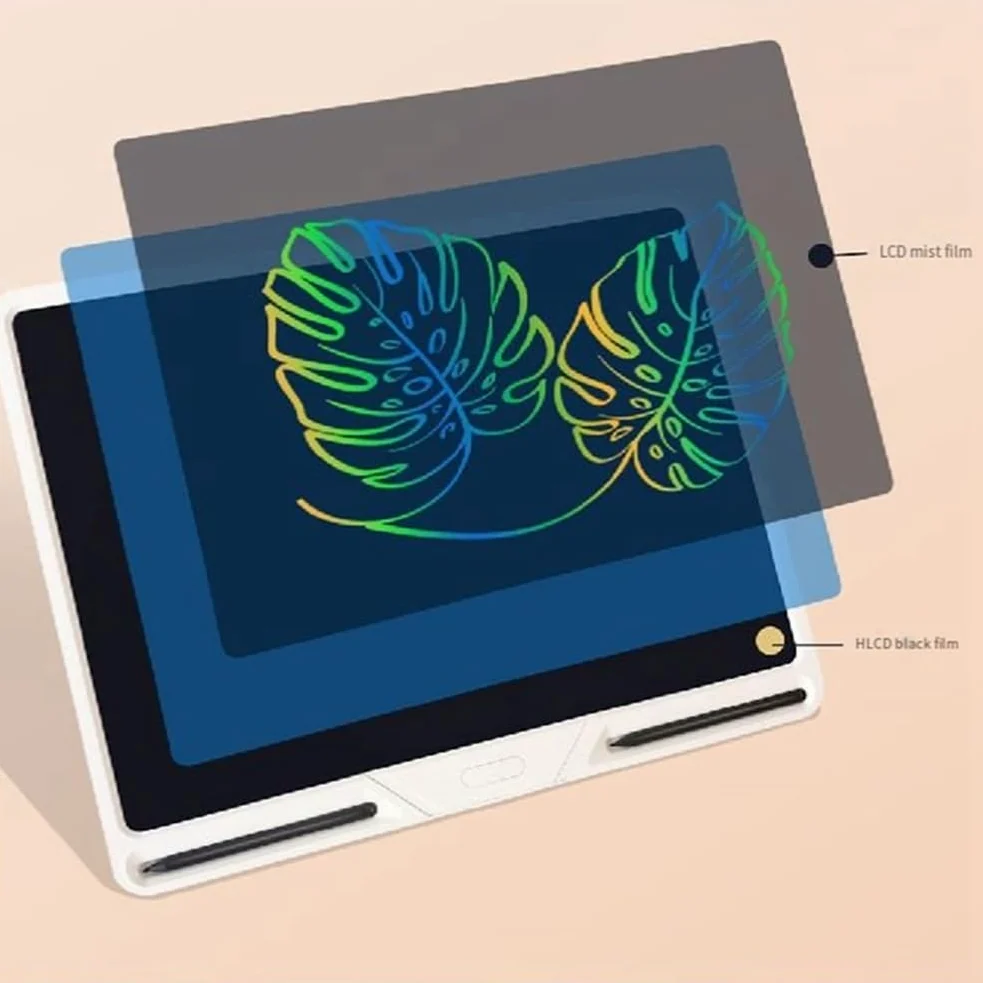 Tavolo da Disegno Elettronico LCD Ricaricabile da 20 Pollici Tavolo da Disegno Colorato Tavolo da Disegno per Scrittura A Mano Graffiti, Durevole Facile Installazione