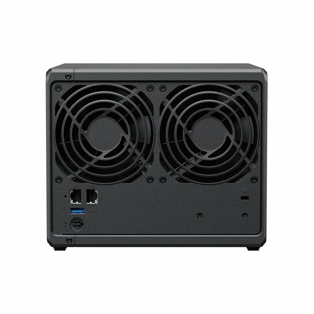 Synology DS423+ - NAS a 4 bay (Intel Celeron J4125 4 core 2 GB Ram 2 porte LAN RJ-45 1GbE) da 16 TB con 4 dischi WD RED Plus HDD (WD40EFZX - 68AWUN0)