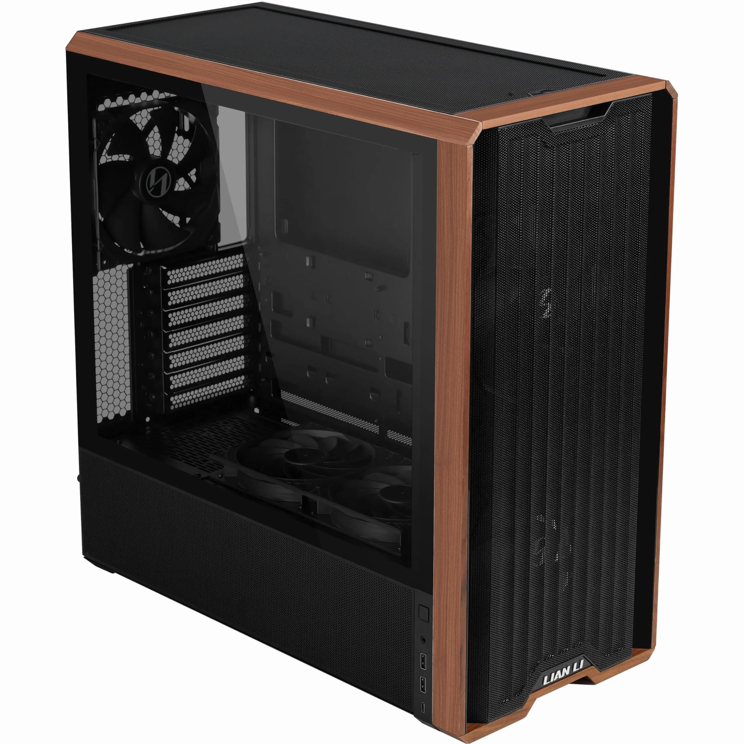 Lian Li Lancool 217 PC-Geh?use MidI-Tower Atx Tempered Glass - Schwarz (lan217x)