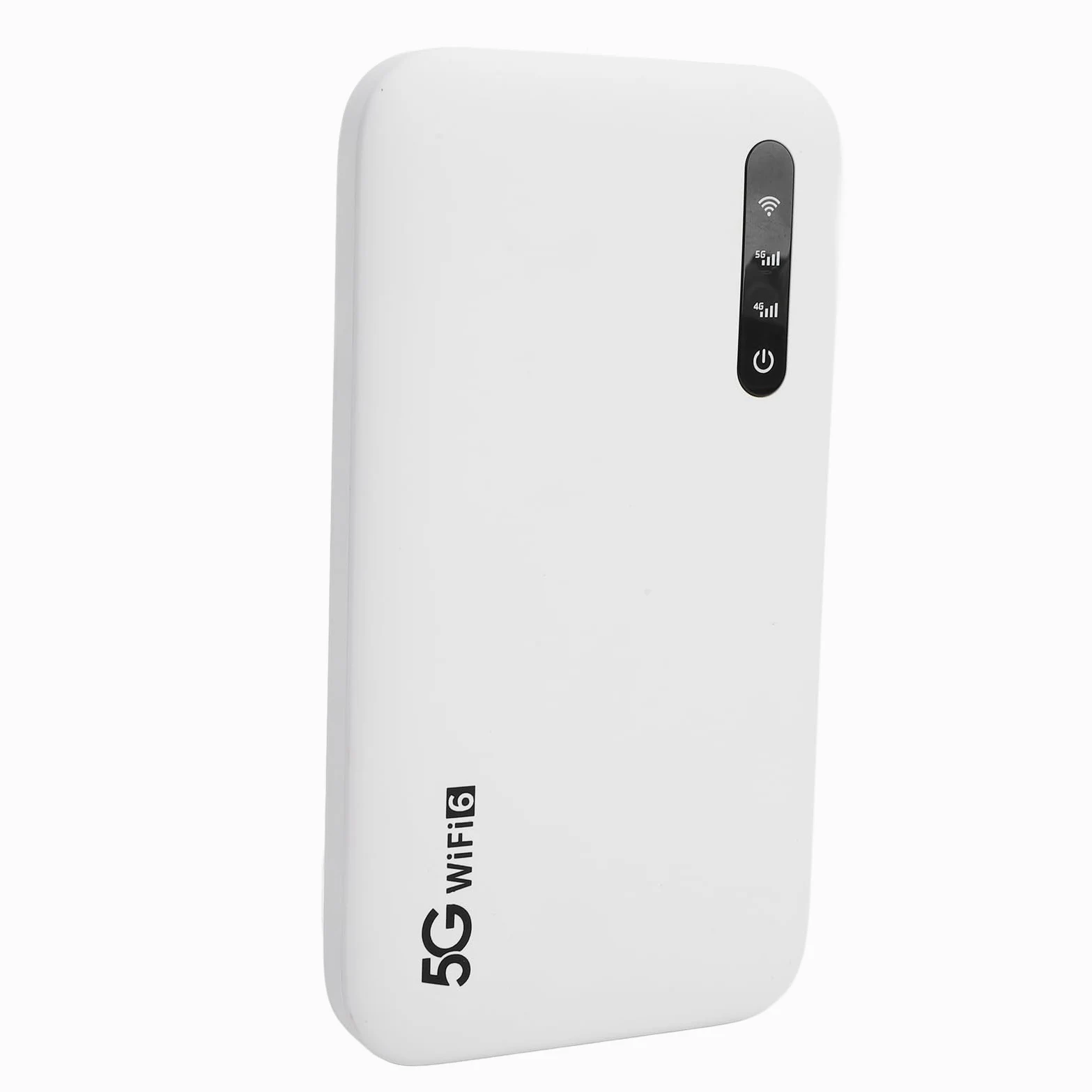 Hotspot Mobile WiFi 6 5G, Router Portatile, Batteria da 6100 MAh, Fino a 16 Dispositivi, Ideale per Viaggiatori in più Paesi