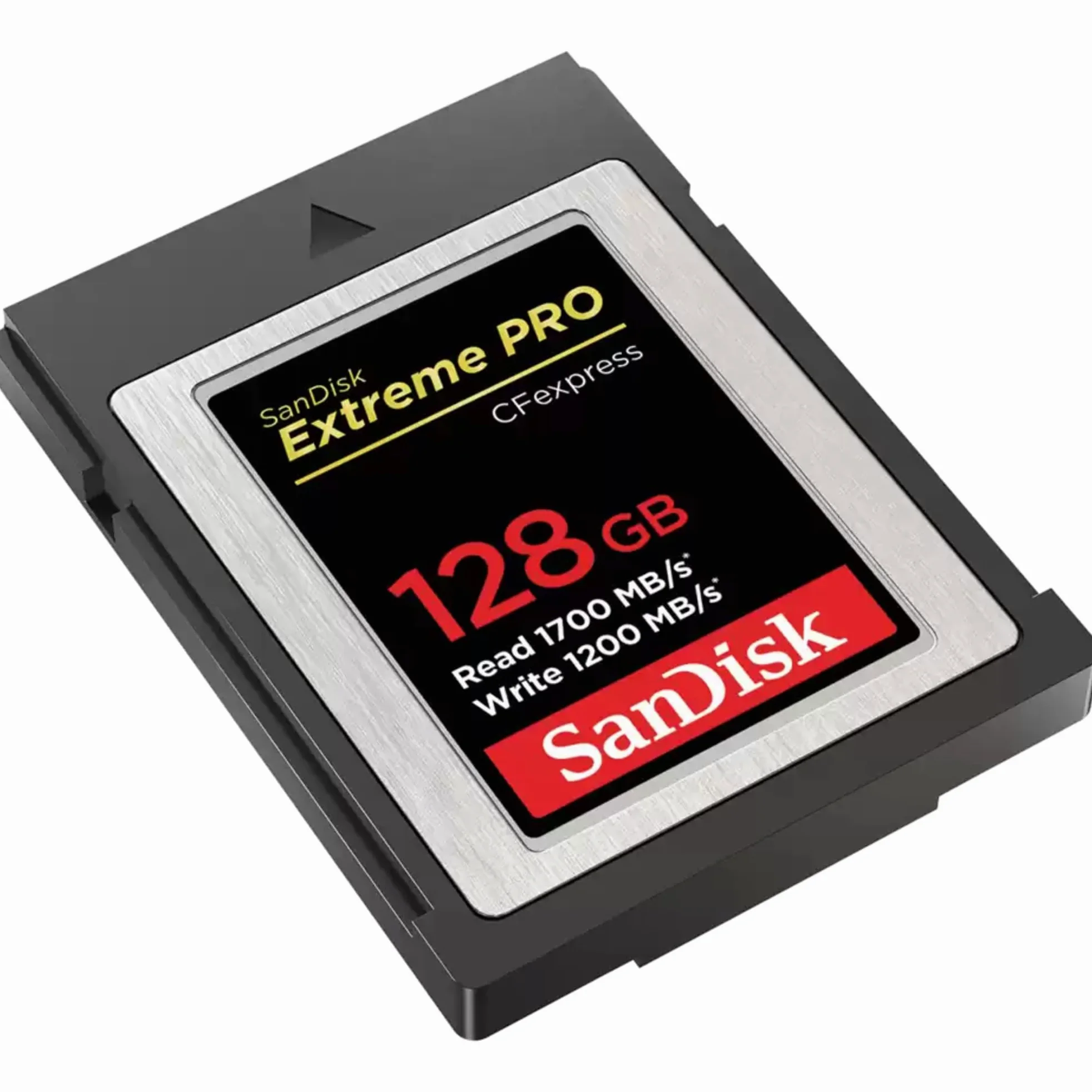 SanDisk Scheda Extreme PRO CFexpress Tipo B, 128 GB, fino a 1.700 MB/sec, per filmati RAW 4K