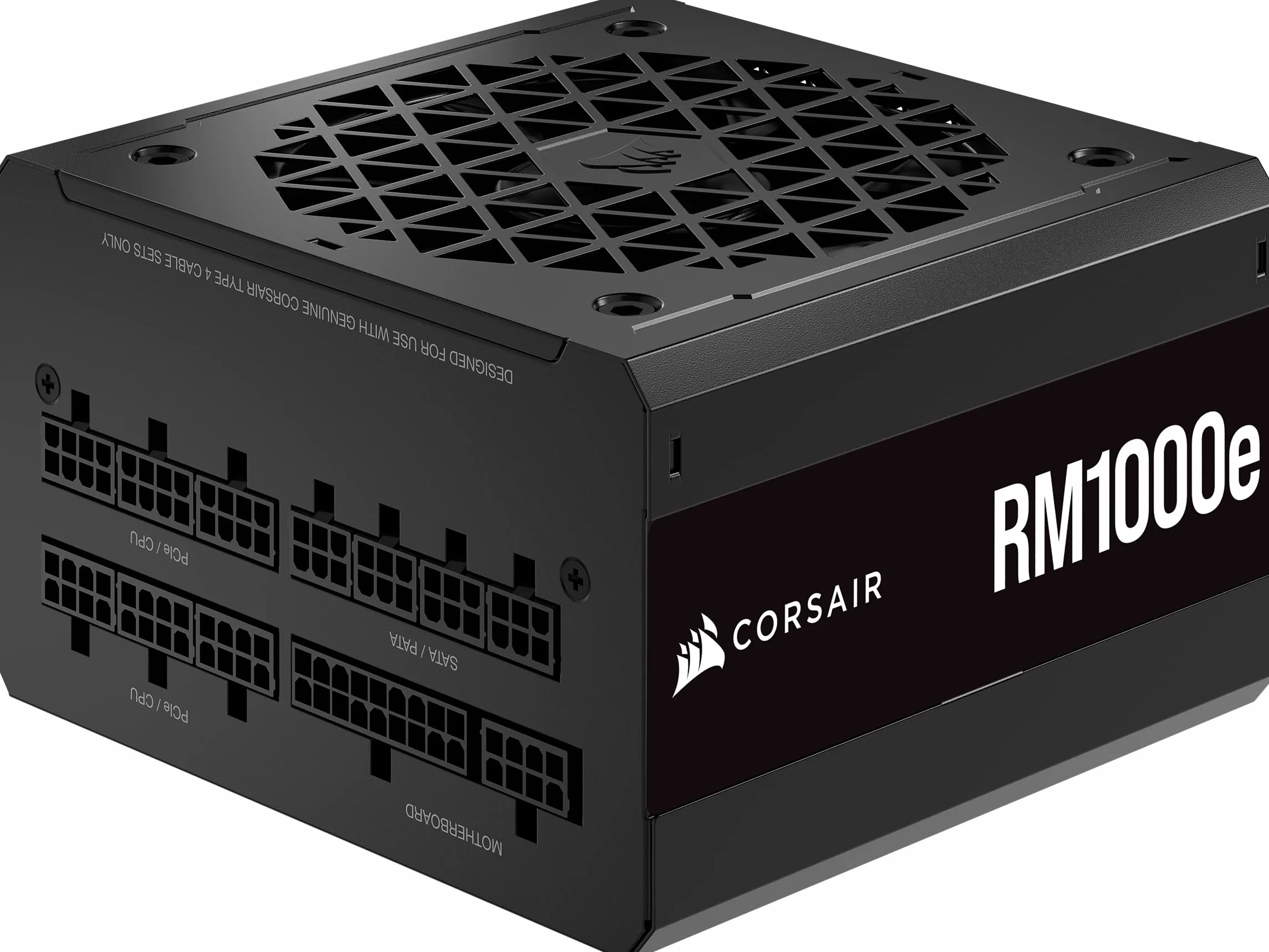 Corsair RM1000e (2023) Alimentatore ATX Completamente Modulare a Basso Rumore - Compatibile Con ATX 3.1 e PCIe 5.1 - Condensatori a 105°C - Efficienza 80 PLUS Gold - Supporto Standby Moderno - Nero
