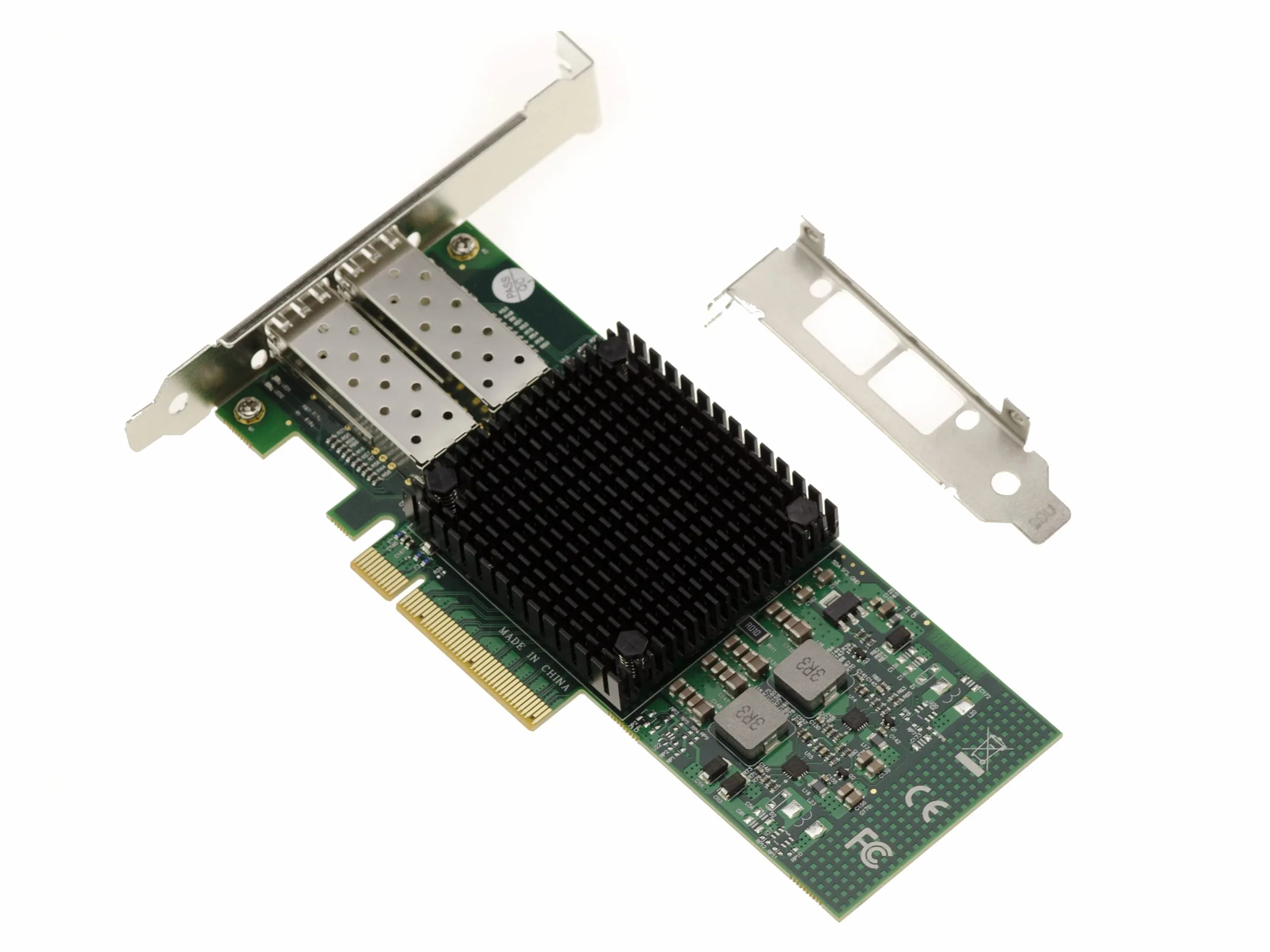 KALEA-INFORMATIQUE Scheda controller PCIe LAN 10G Fibra SFP+ a 2 porte con chipset adattatore di rete Ethernet MELLANOX X-3-10GbE