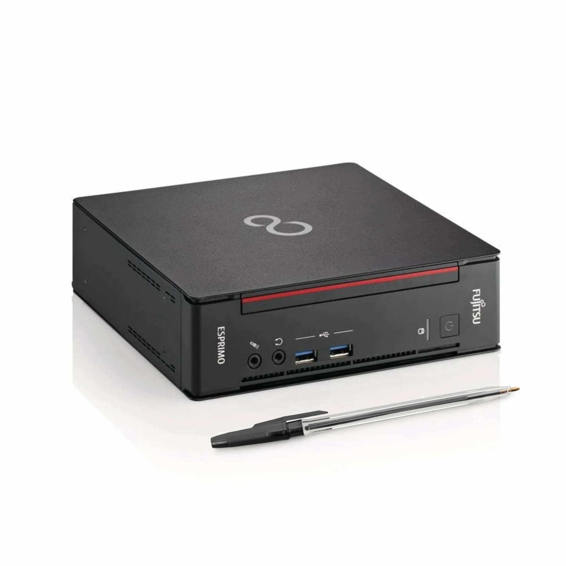 Fujitsu Q558 - Mini Pc Computer Fisso Desktop - Intel i5-8400T 6 Core 1.7 GHz - Ram 8GB DDR4 SSD 256GB, DVI + DP - Win 11 Pronto All'Uso con Chiavetta WiFi in Omaggio (Ricondizionato)