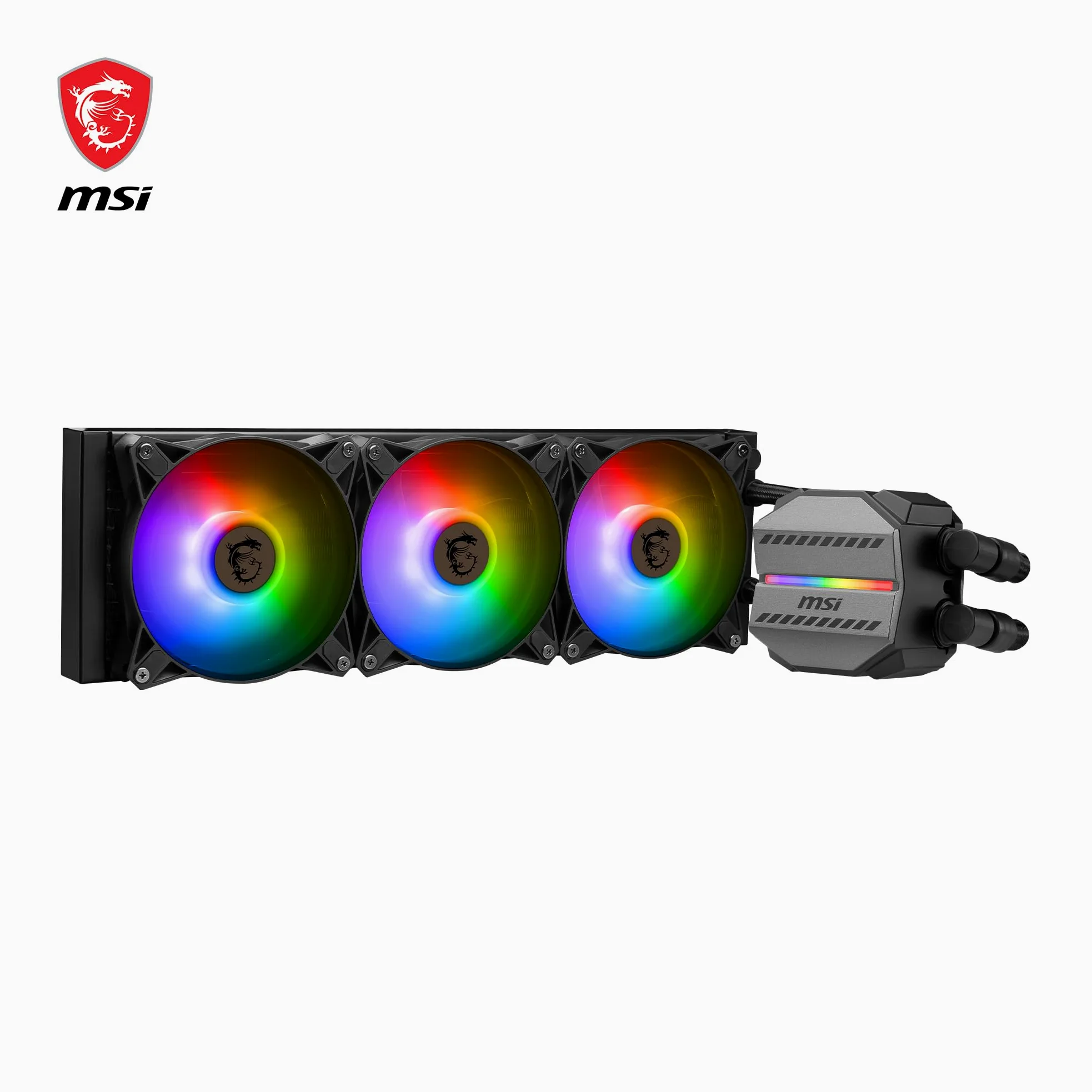 MSI MAG CORELIQUID M360 Dissipatore a liquido - 12 vie con flusso diviso, tubi flessibili a prova di evaporazione, supporto di socket attuali come AM5 e 1700