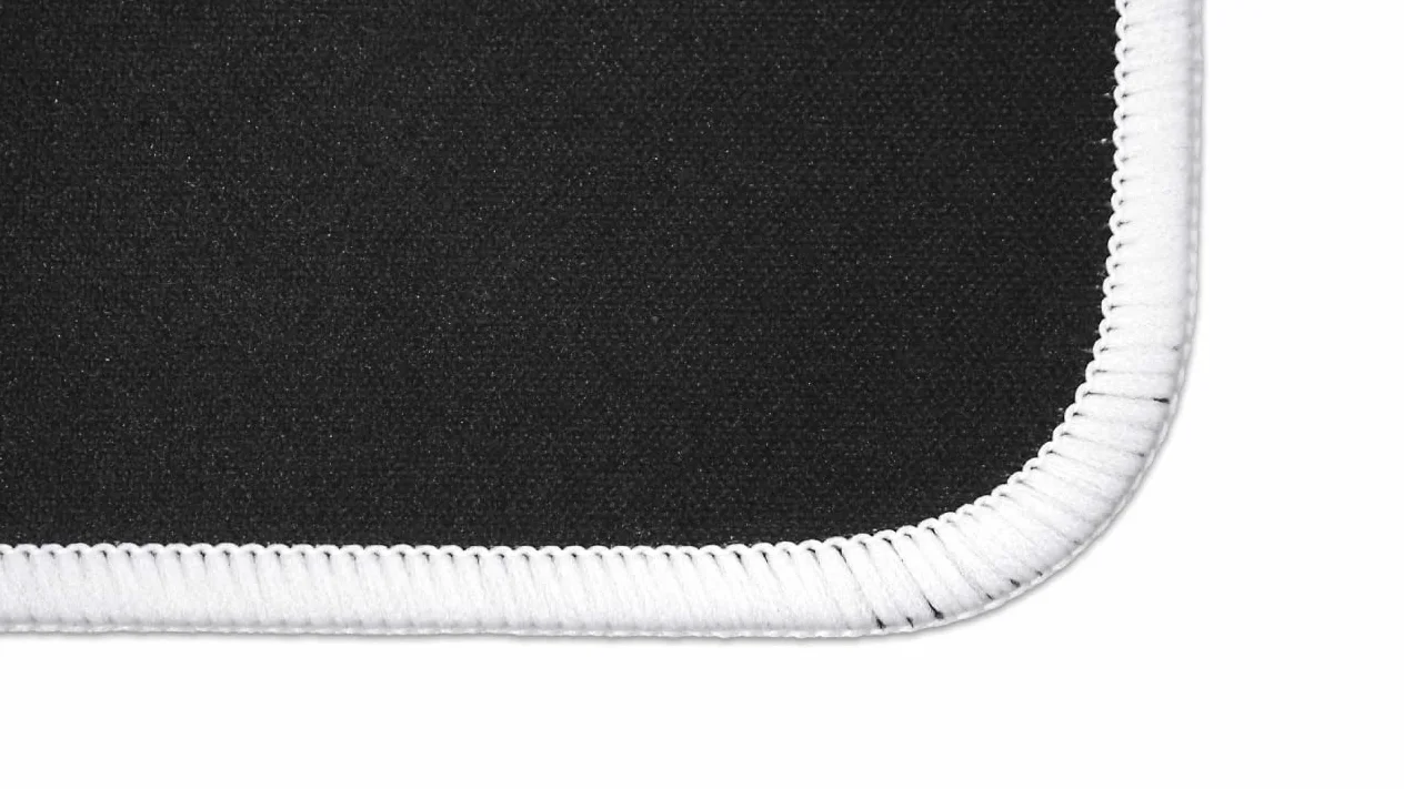 Mountain Glacier XL - Tappetino per mouse da gaming, con superficie morbida ottimizzata e impermeabile, bordi trapuntati e fondo gommato antiscivolo