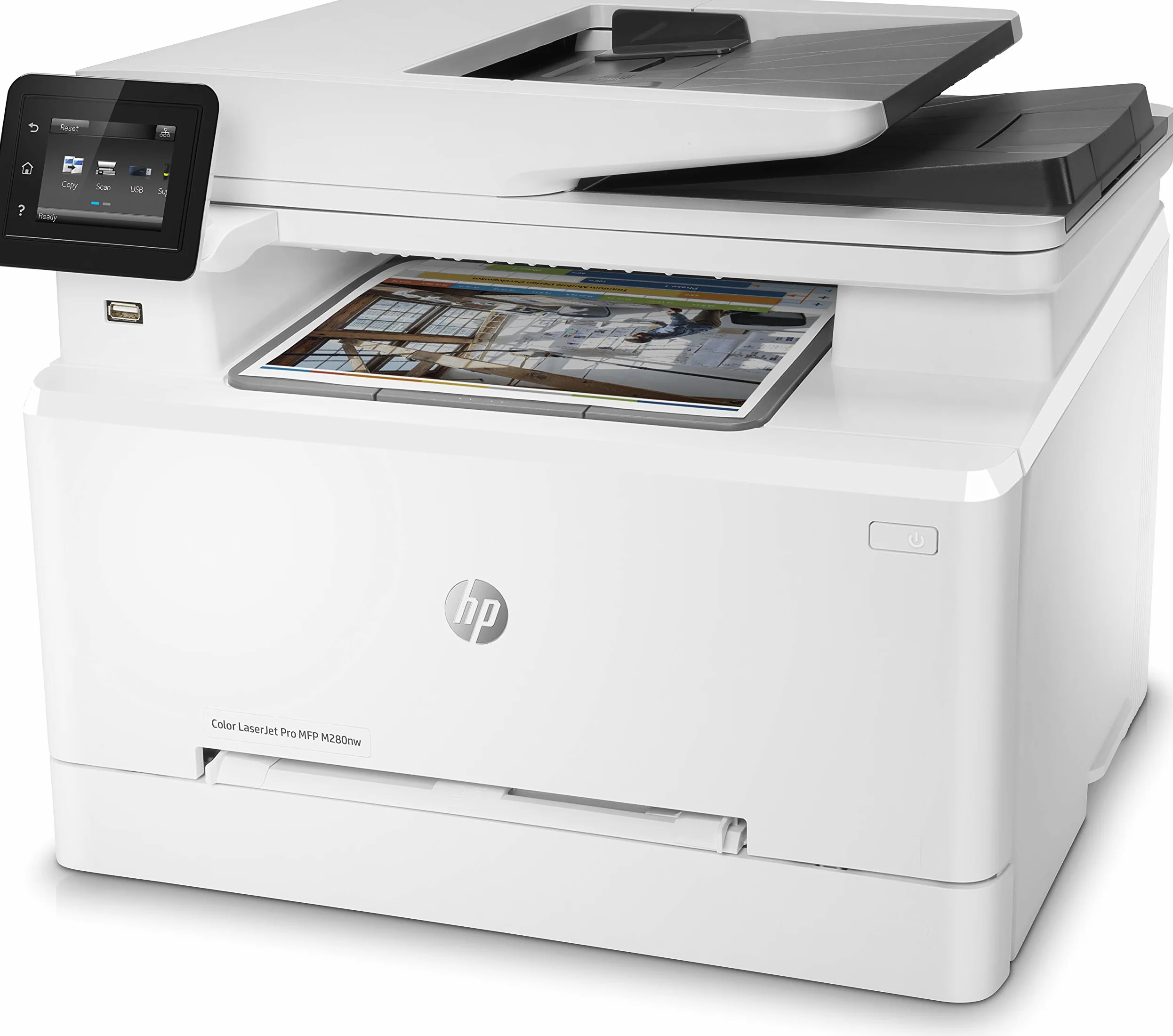 HP Pro M280nw Stampante Color LaserJet multifunzione, bianca