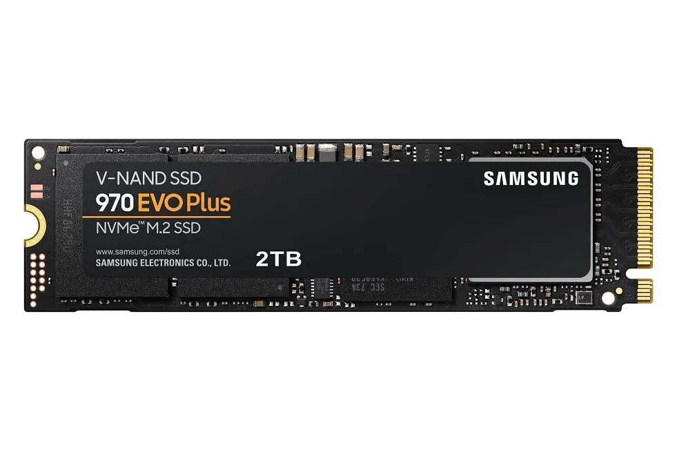 Samsung - SSD 970 EVO Plus, interfaccia NVMe M.2, unità di memoria a stato solido interna con tecnologia V-NAND (MZ-V7S250B/AM)