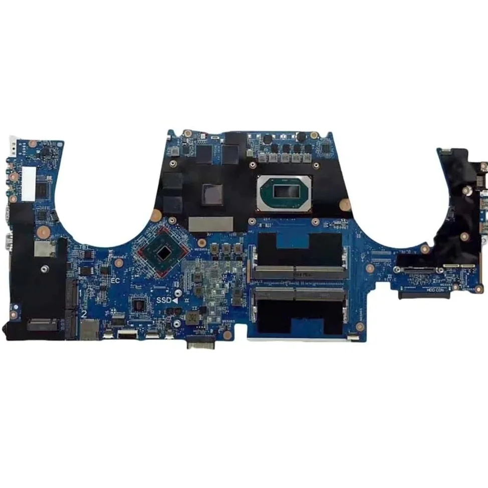 Scheda Madre Del Computer Portatile Adatto for HP ZBOOK 15 G6 | Scheda madre del notebook DAXW2EMBAE0 con I7-9850 N19P-Q1-A1 T1000 Test al 100% OK(I7-9850H T2000)