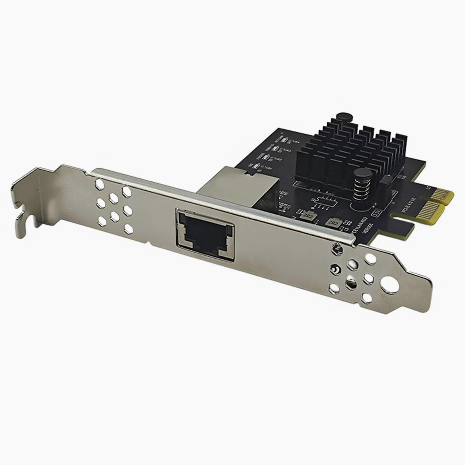 Scheda Rete per Server Gigabit RJ45 PCIE4.0 da 10 Gbps Scheda Rete Chip RTL8127AT Staffa a Basso Profilo per Accessori per Desktop Adattatore Rete