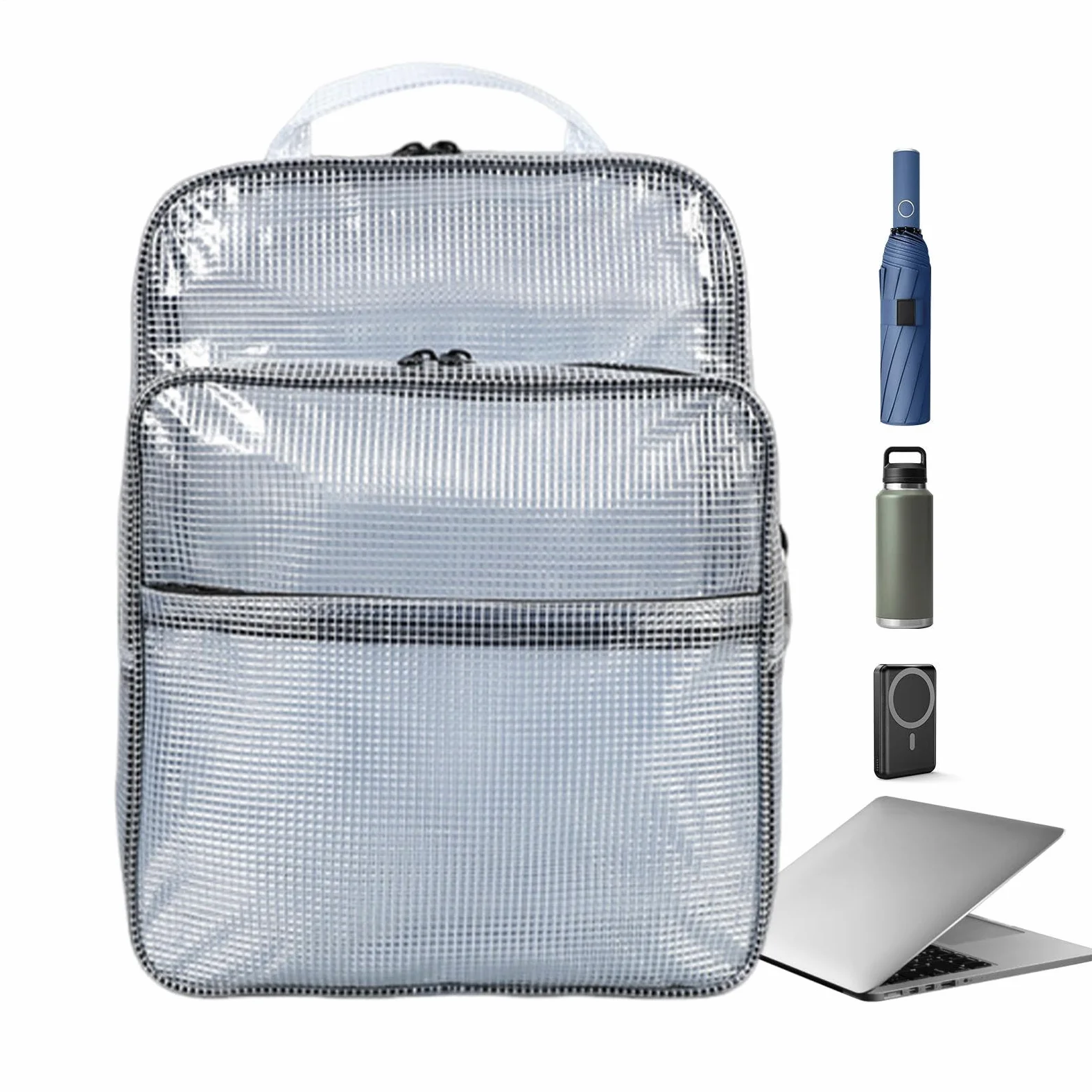 Zaino Laptop Per Uomo Cartella resistente al freddo a cerniera scorrevole | Zaino Da Viaggio Laptop E Borsa Da Lavoro Per Computer, Dispositivi Elettronici, Attrezzi Gear, Viaggio, Palestra, Uffic