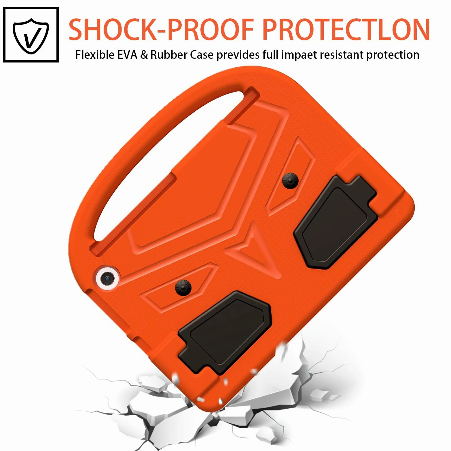Custodia protettiva per tablet PC compatibile con bambini compatibile con Kindle Fire Max 11 2023 Release/HD 11 custodia - Custodia resistente leggera in EVA antiurto con manico protettivo (colore: