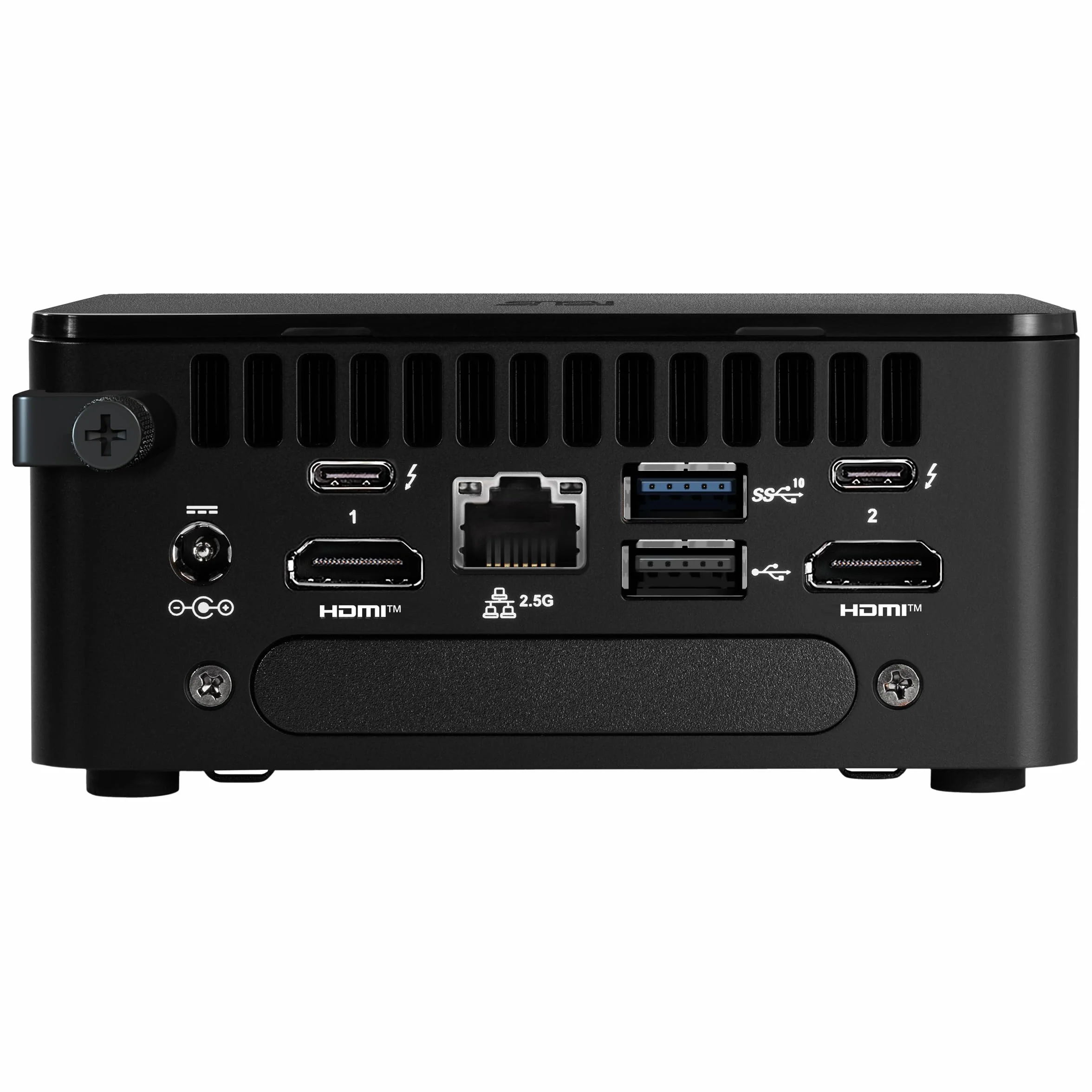 ASUS NUC 13, Mini PC Intel i5-1340p, RAM da 64 GB DDR4-3200, SSD M.2, Scheda Grafica Intel Iris Xe, Wi-Fi 6E, Bluetooth 5.3, Compatibile con Windows 10 e Windows 11 Home, Nero