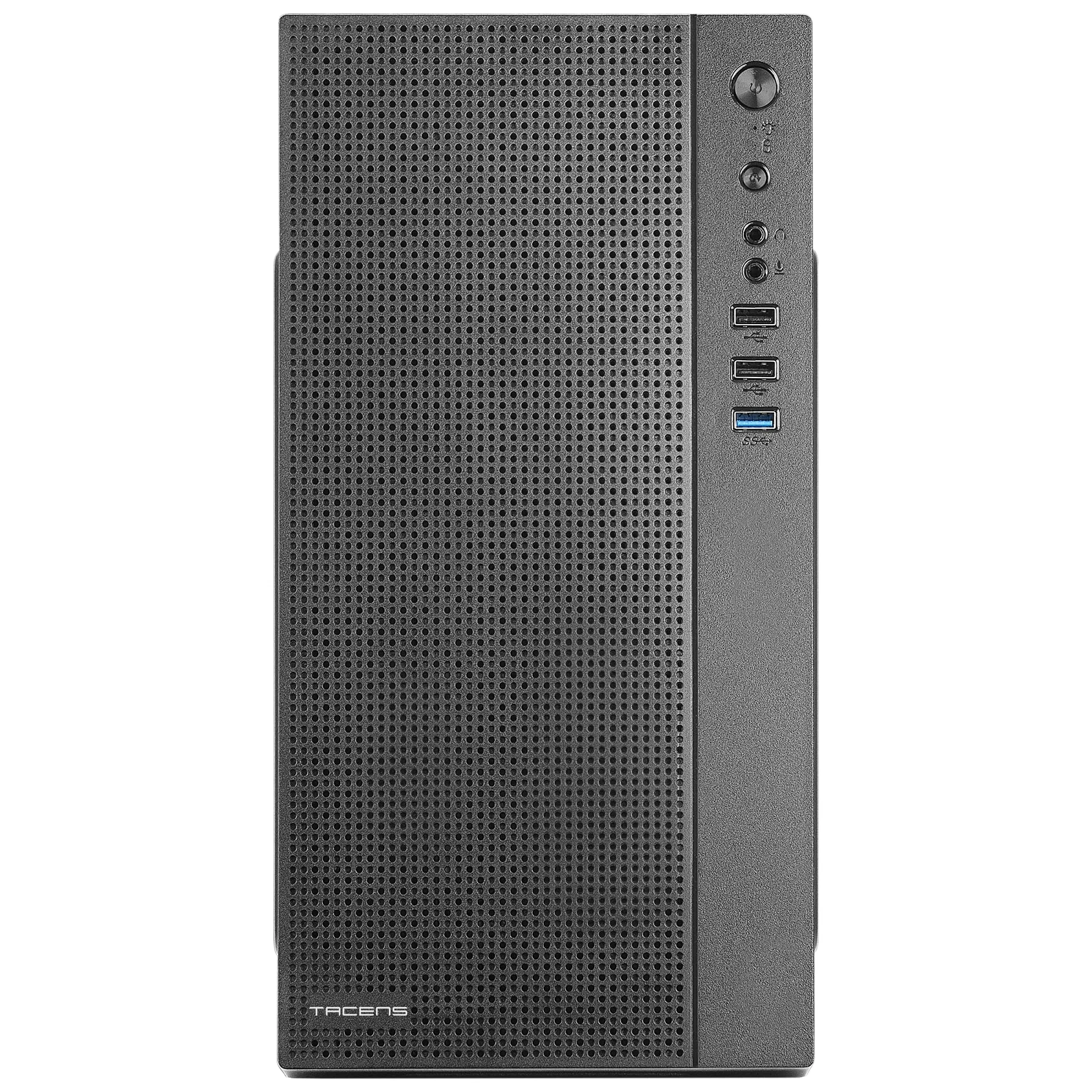 Tacens Anima AC5, Case PC Compatto Micro ATX, Raffreddamento a Rete Frontale, USB 3.0, Nero