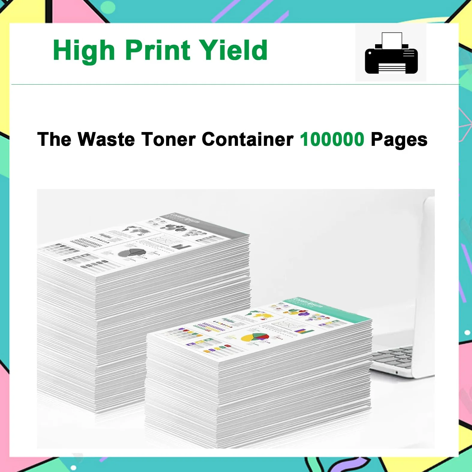 Compatibile Per Canon WT-202 WT202 FM1-A606-000 Scatola Toner Di Scarto, Per ImageRUNNER ADVANCE C3020 C3025 C3120L C3125 C3530 C3720 C3725 C3730 C3222L C3130 C3330 1-pack