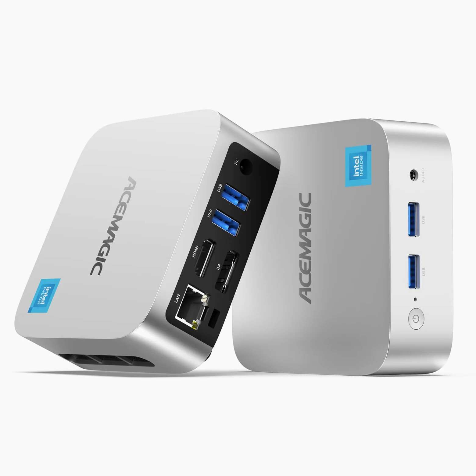 ACEMAGICIAN V1 Mini PC Intel Twin Lake N150 (fino a 3,6 GHz), 16 GB DDR4 1 TB M.2 2280 SSD Micro Desktop Computer Support Dual HDMI+DP, USB3.2