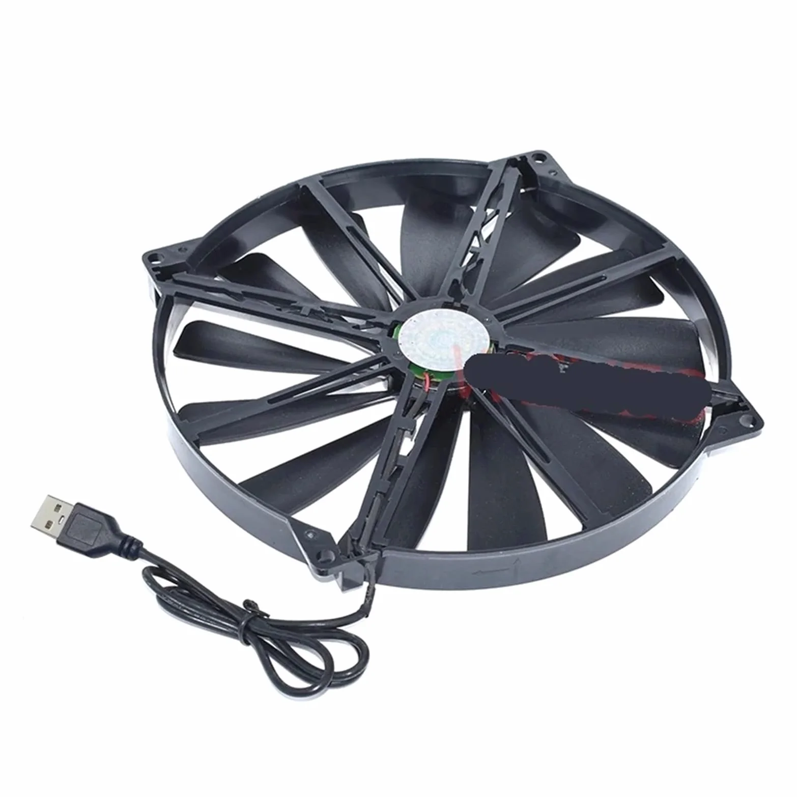 A20020-07CA-2JN-F1 DF2002005SELN DC5V 0.30A 20cm 200 * 200 * 20MM Ventola di raffreddamento USB NO RGB