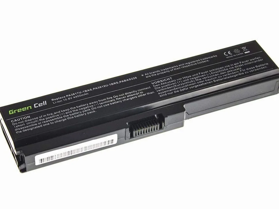GREEN CELL BATERÍA PARA TOSHIBA SATELLITE C650 C650D C660 C660D L650D L655 L750 PA3817U-1BRS / 11,1V 4400MAH