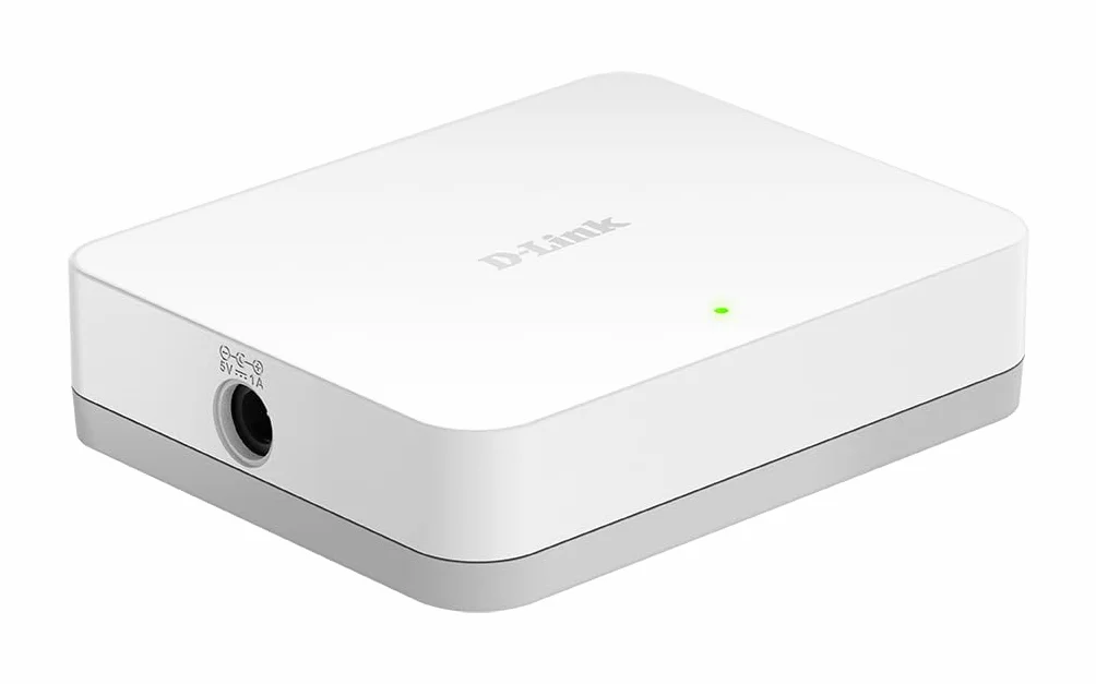 D-Link GO-SW-5G Switch 5 Porte Gigabit, Serie Dlinkgo, Bianco