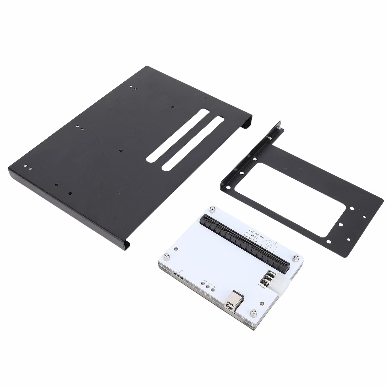 Dock GPU Esterno, 3 4 USB4, PCIe 16X, per | Dock station GPU portatile con cavo dati da 1 m, staffa SFX per laptop, PC, console di gioco portatile