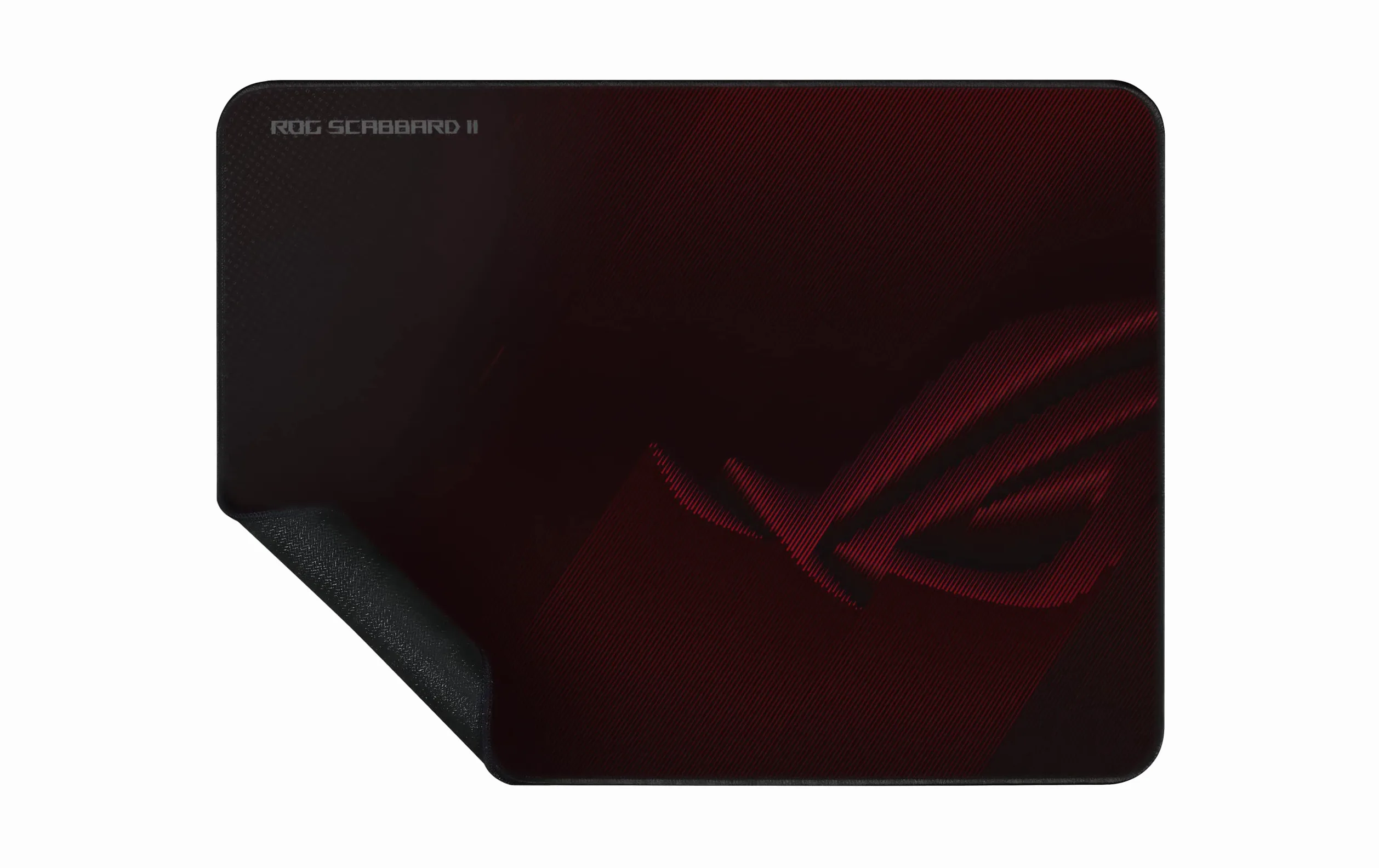 ASUS ROG Scabbard II Gaming Mousepad-Triple Guard Superficie di rivestimento protettivo respinge acqua, olio, polvere, bordi piatti cuciti anti-sfilacciamento, base in gomma antiscivolo, superficie