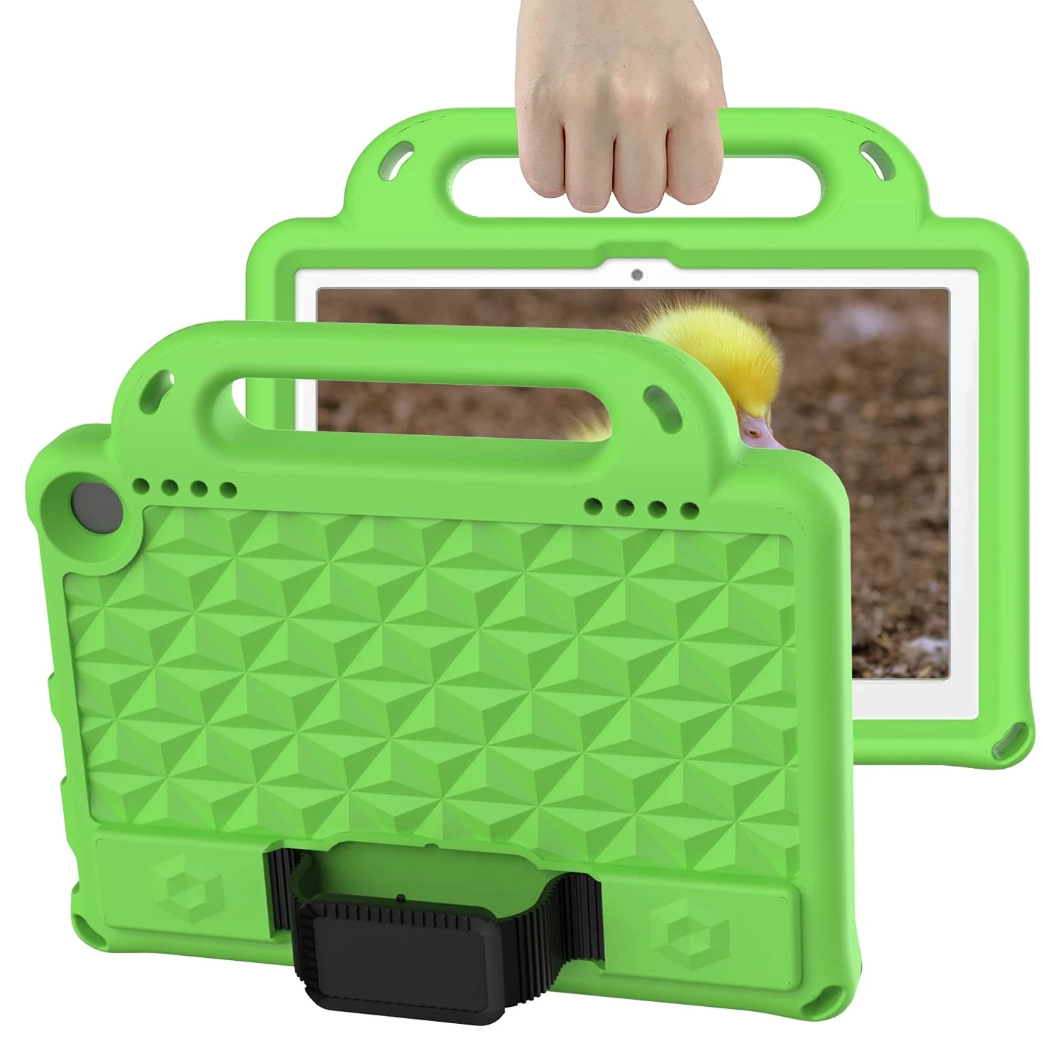 Custodia Protettiva per Tablet Custodia for Tablet for Il Fuoco HD 8. Plus (2020), Body Full Full Body Body Eva. Custodia Protettiva con Manico e Tracolla Protezione Resistente(Ye?Il)