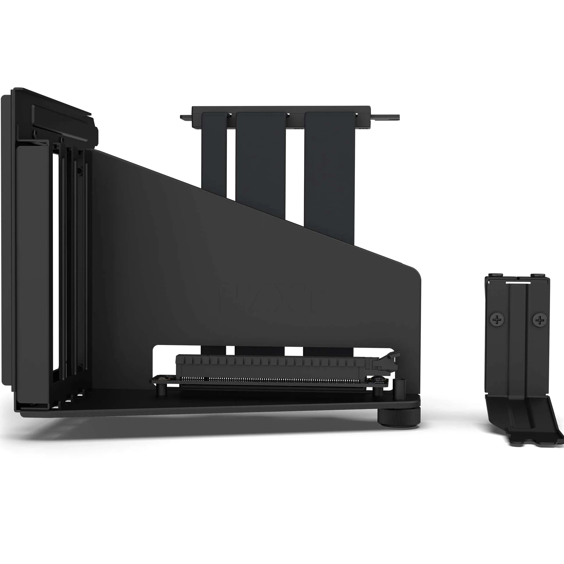 NZXT Kit di montaggio verticale GPU - AB-RH175-B1-175 mm PCIe 4.0x16 Cavo Riser - Supporto GPU - Staffa in acciaio robusto - Nero