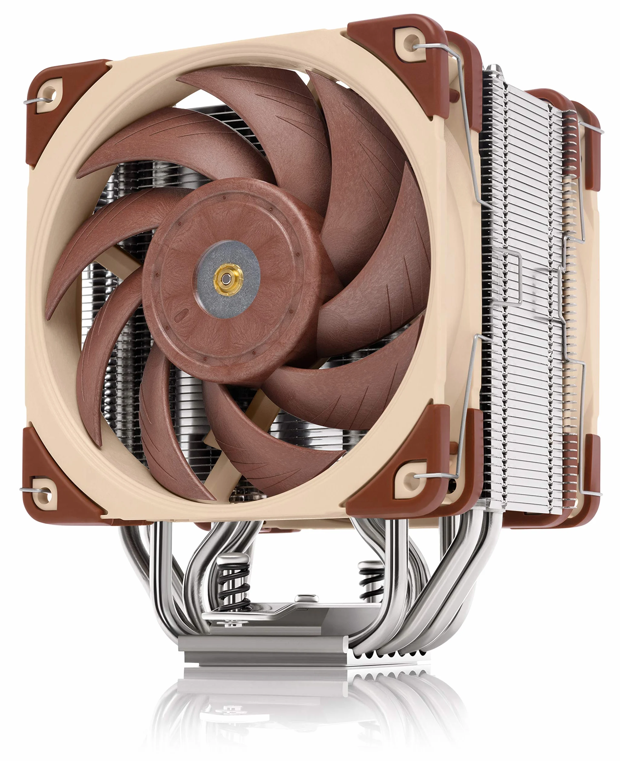 Noctua NH-U12A, Dissipatore per CPU di Qualità Premium con Ventole NF-A12x25 PWM alte Prestazioni (120 mm, Marrone)