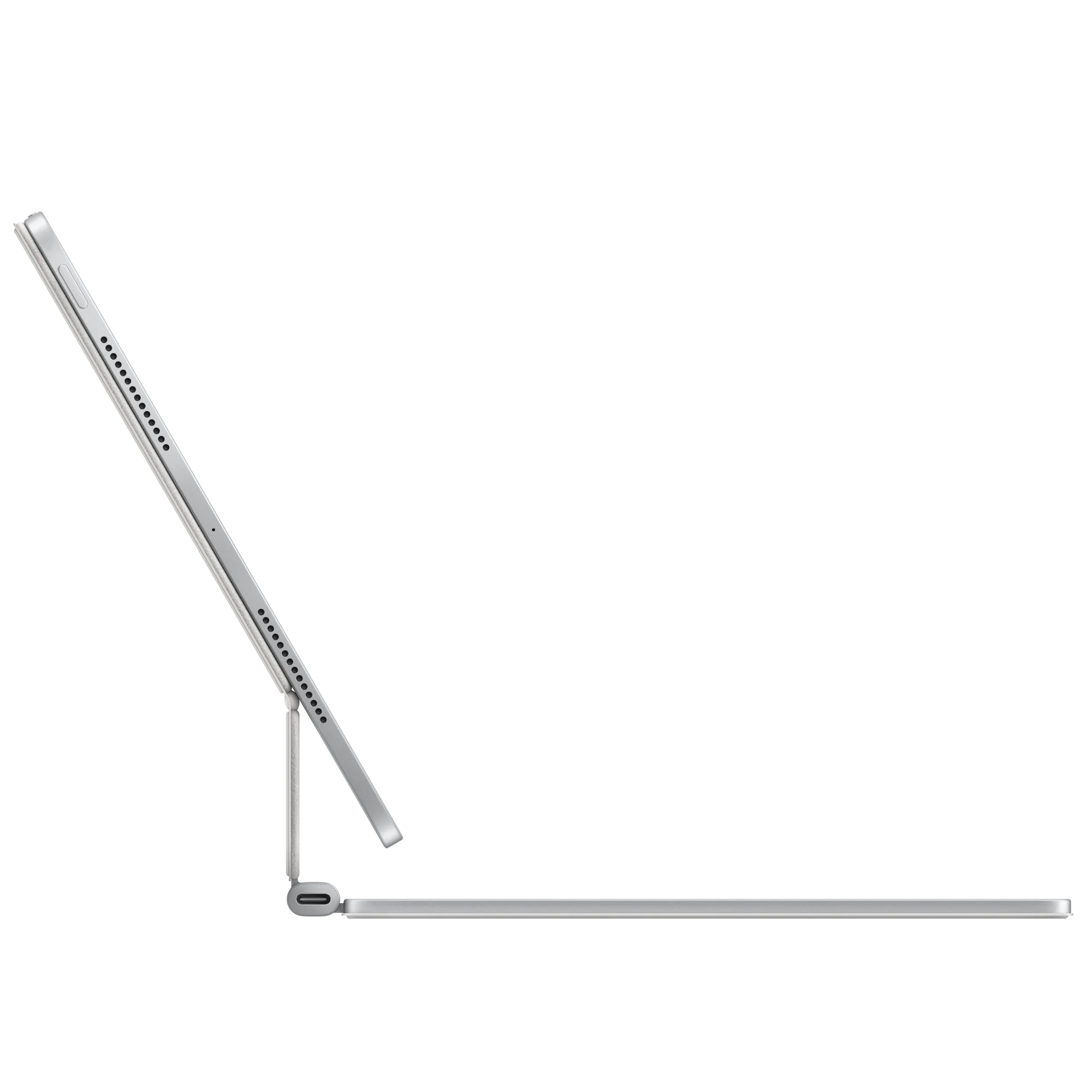 Apple Magic Keyboard (per iPad Pro 11-pollici M4) (QWERTY Inglese) Bianco (Ricondizionato)