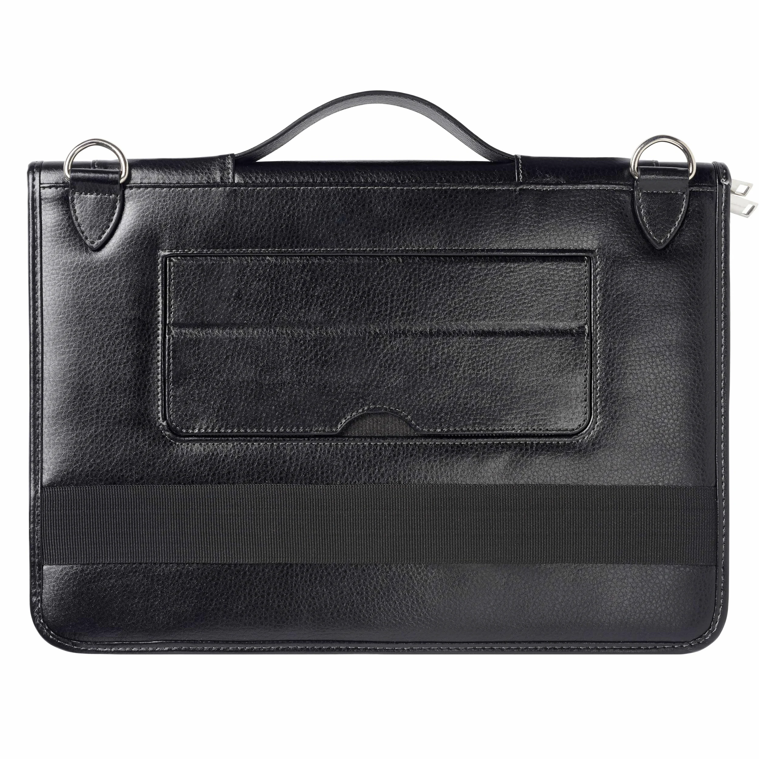Custodia per laptop in pelle nera - Compatibile con Lenovo IdeaPad 1 Student Laptop da 14" HD