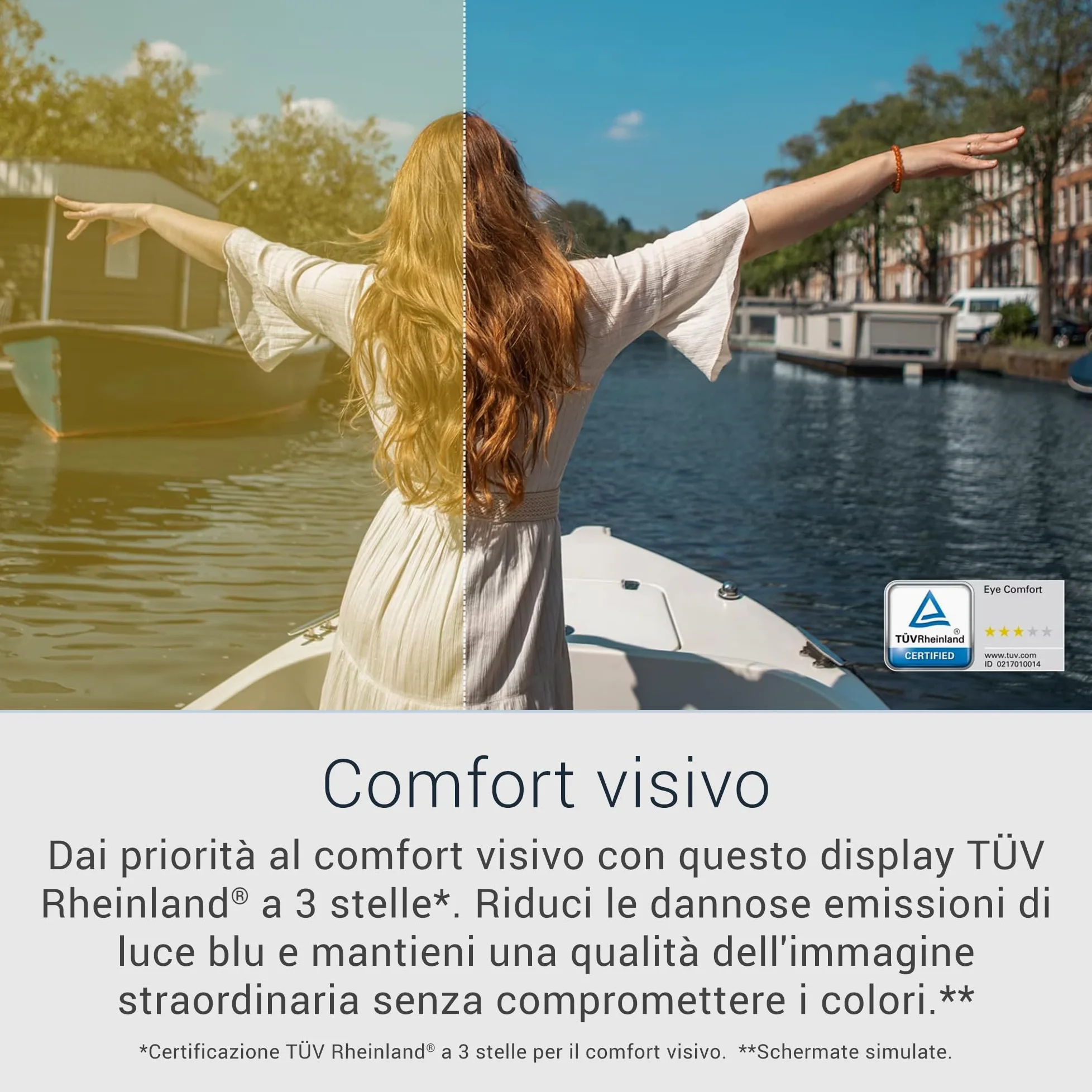 Dell 27 Monitor - SE2726D, QHD (2560x1440), 144Hz, IPS, 1ms MPRT, AMD FreeSync, 99% sRGB, VESA (100x100mm), DisplayPort, HDMI, 3 Anni di Garanzia, Nero