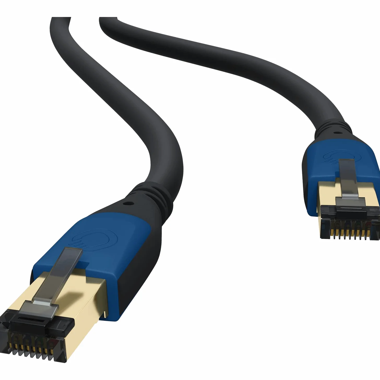 Oehlbach Giga Stream - Cavo di rete Cat 8.1 Streaming, 40 Gbit/s, RJ45, schermatura a 3 strati, rivestimento in TPE Twisted Pair – OFC in rame privo di ossigeno (streaming, gaming, Home Network) –