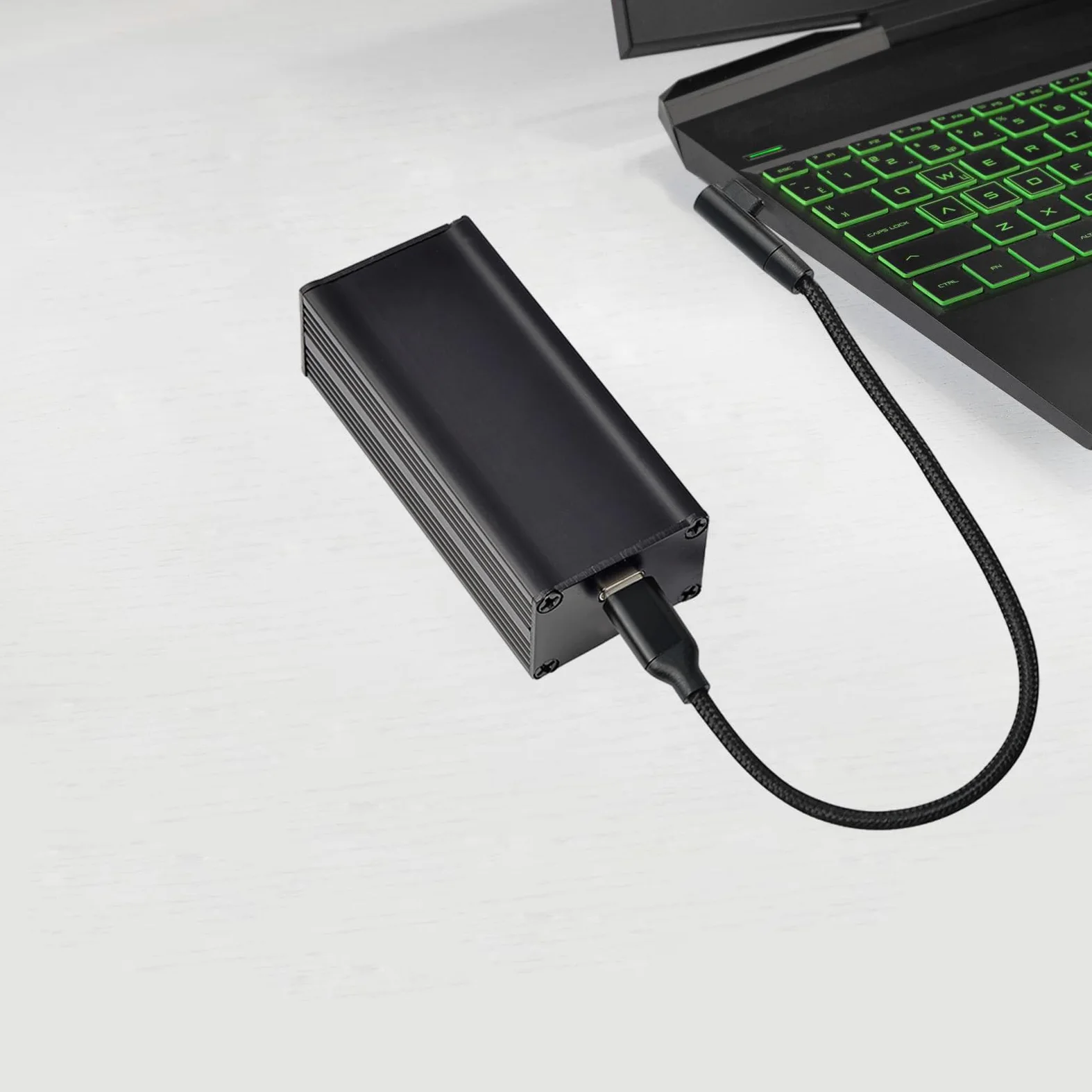 10/100Mbps Ethernet Power Over Supply Scheda di rete Alimentazione Tipo C Tablet Adattatore di ricarica rapida USB C al convertitore