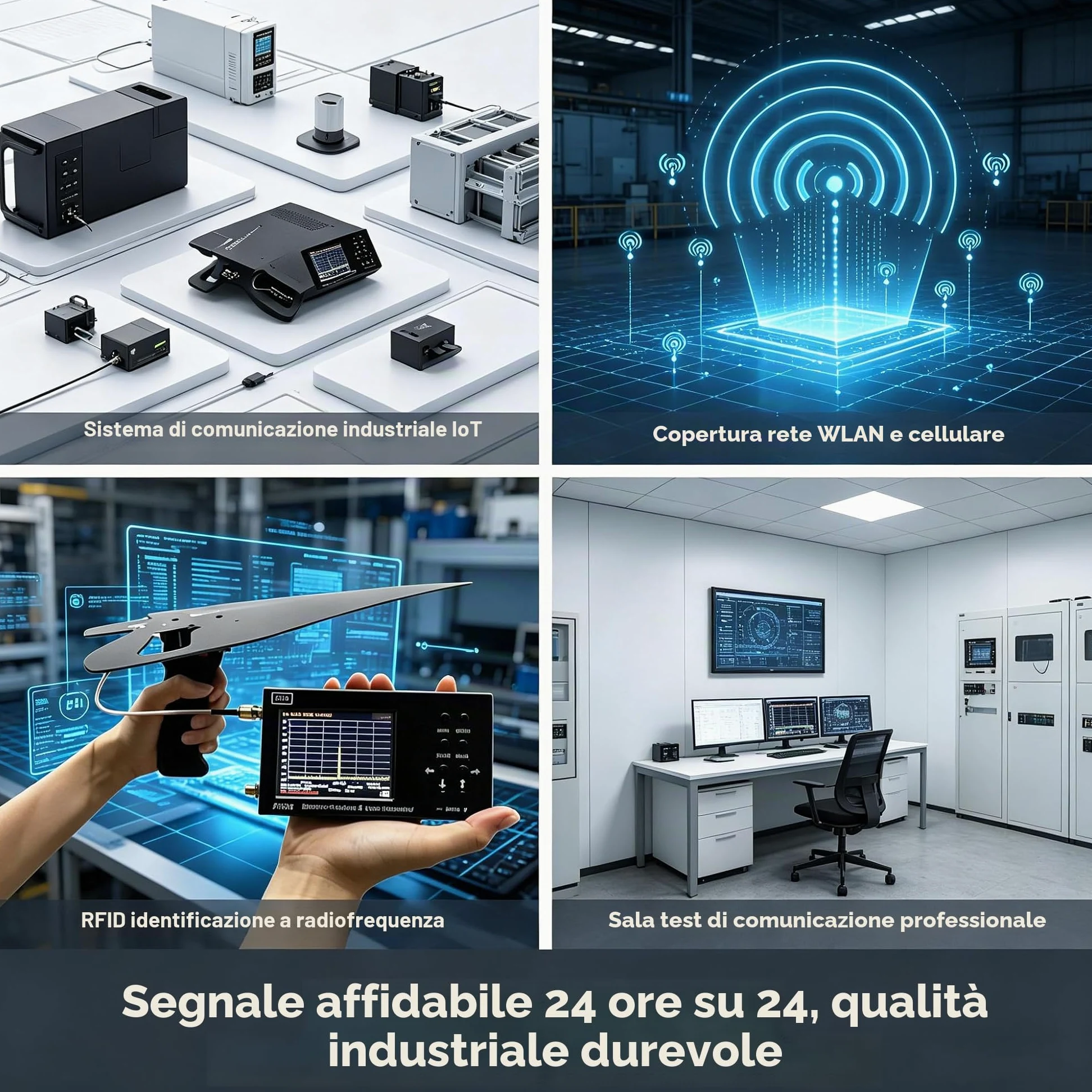 Antenna periodica logaritmica Antenna a banda larga ad altissima definizione, gamma di frequenza: 400MHz-4000MHz, Potenza: 20W, guadagno: 8dBi, dimensioni: 41x33x6cm
