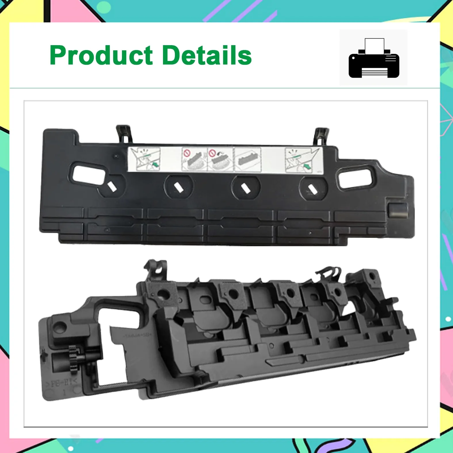 Compatibile Per Toshiba TB-FC50E TBFC50E Scatola Di Toner Per Rifiuti, Per E-Studio 2555c 2555cse 3555c 3555cse 4555cse Stampante 6AG00005101 1-pack