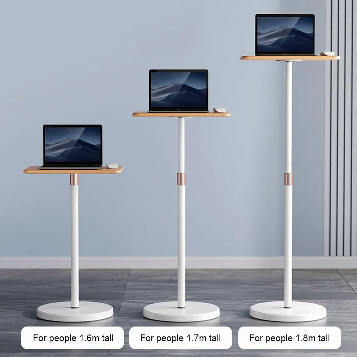 supporto da scrivania per computer, Supporto da pavimento for proiettore portatile