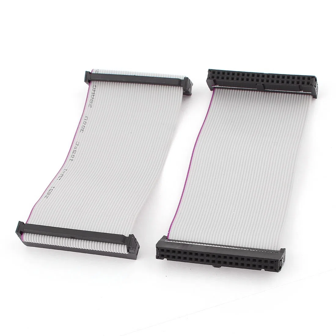 sourcingmap 2 pezzi FC40P 40 pin DIY IDC presa a nastro piatto cavo 10 cm