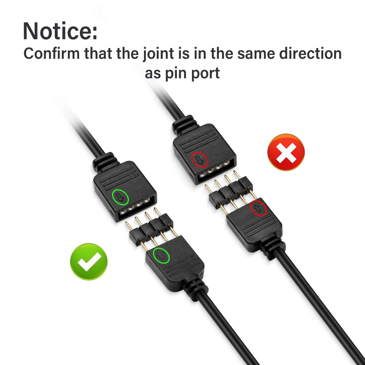 GINTOOYUN 2 cavi splitter da 1 a 3 ARGB da 12 V, 4 pin, femmina a tre SM a 4 pin, cavo splitter RGB per strisce luminose LED, ventola ARGB da 12 V, case per computer, ecc. (stile 6)