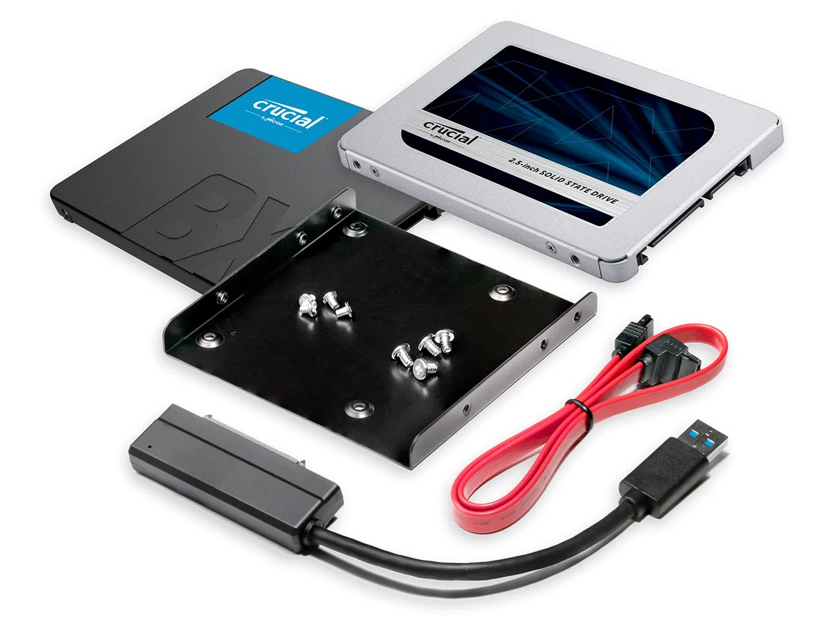Crucial Ssd Install Kit - Laufwerksschachtadapter - 3,5" Auf 2,5" (8.9 Cm To 6.4 Cm)