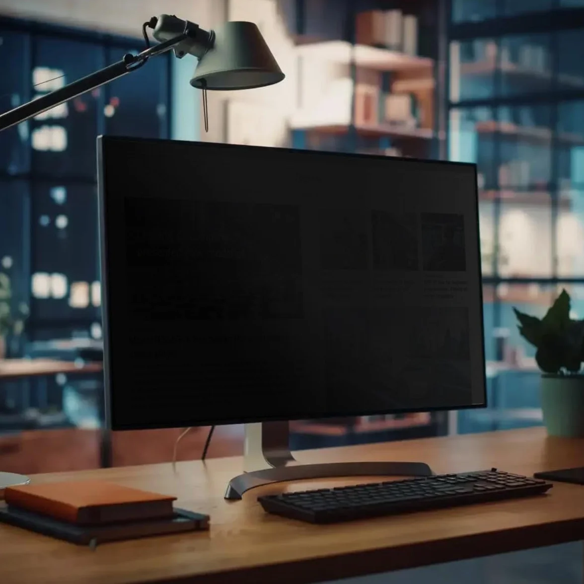 KARYLAX - Protezione schermo anti-spia, anti luce blu, pellicola protettiva Privacy compatibile per Lenovo ThinkVision P27h 27"