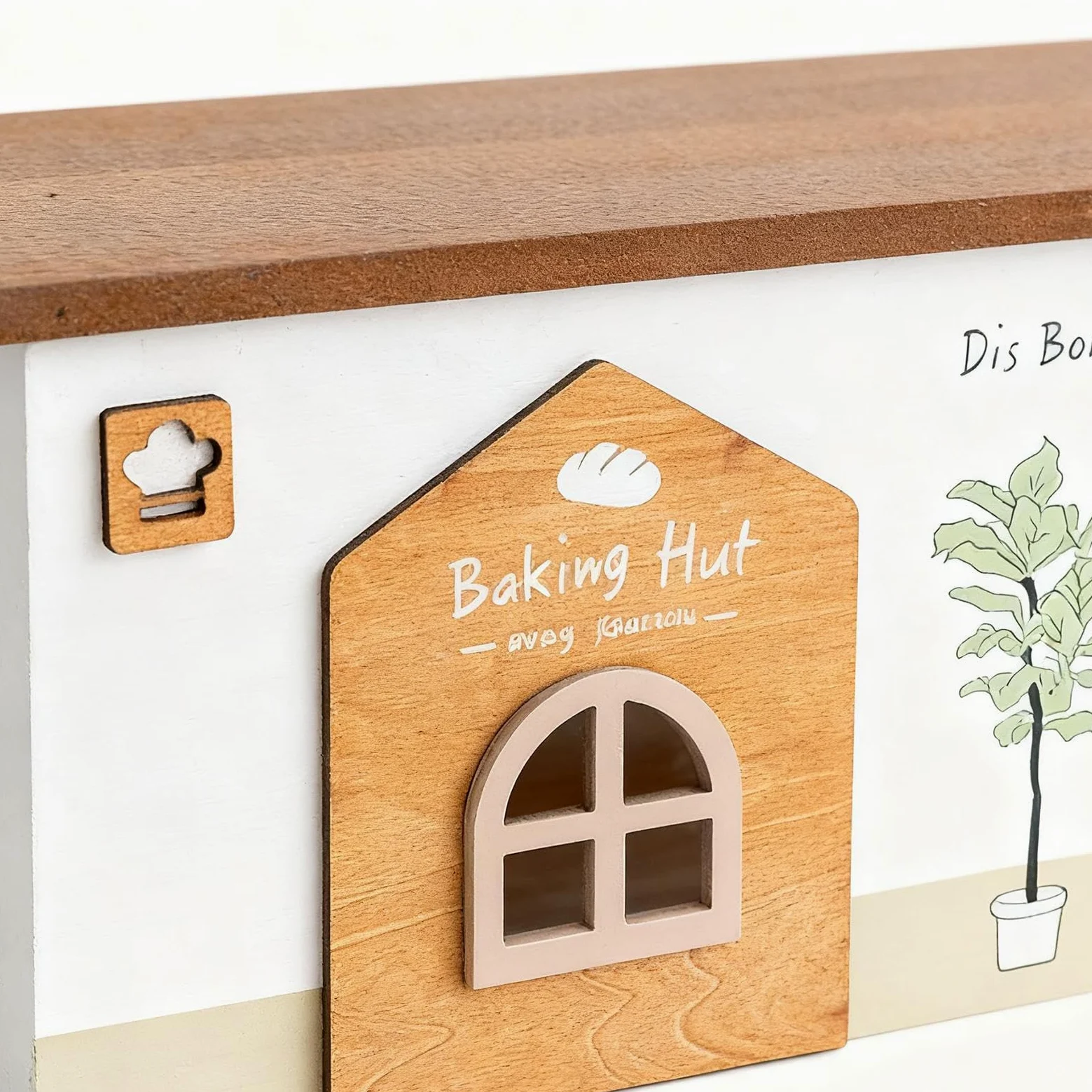 Organizzatore Cavi Cestini Design a Cabina Realizzati in Legno | Custodia Cavi Multiuso Per Scrivania Elettronica Telefono TV Viaggio Esterno